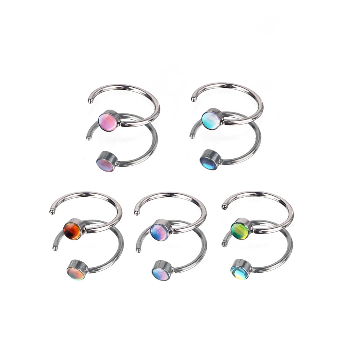 20G C-Shape stainless steel Nose Stud