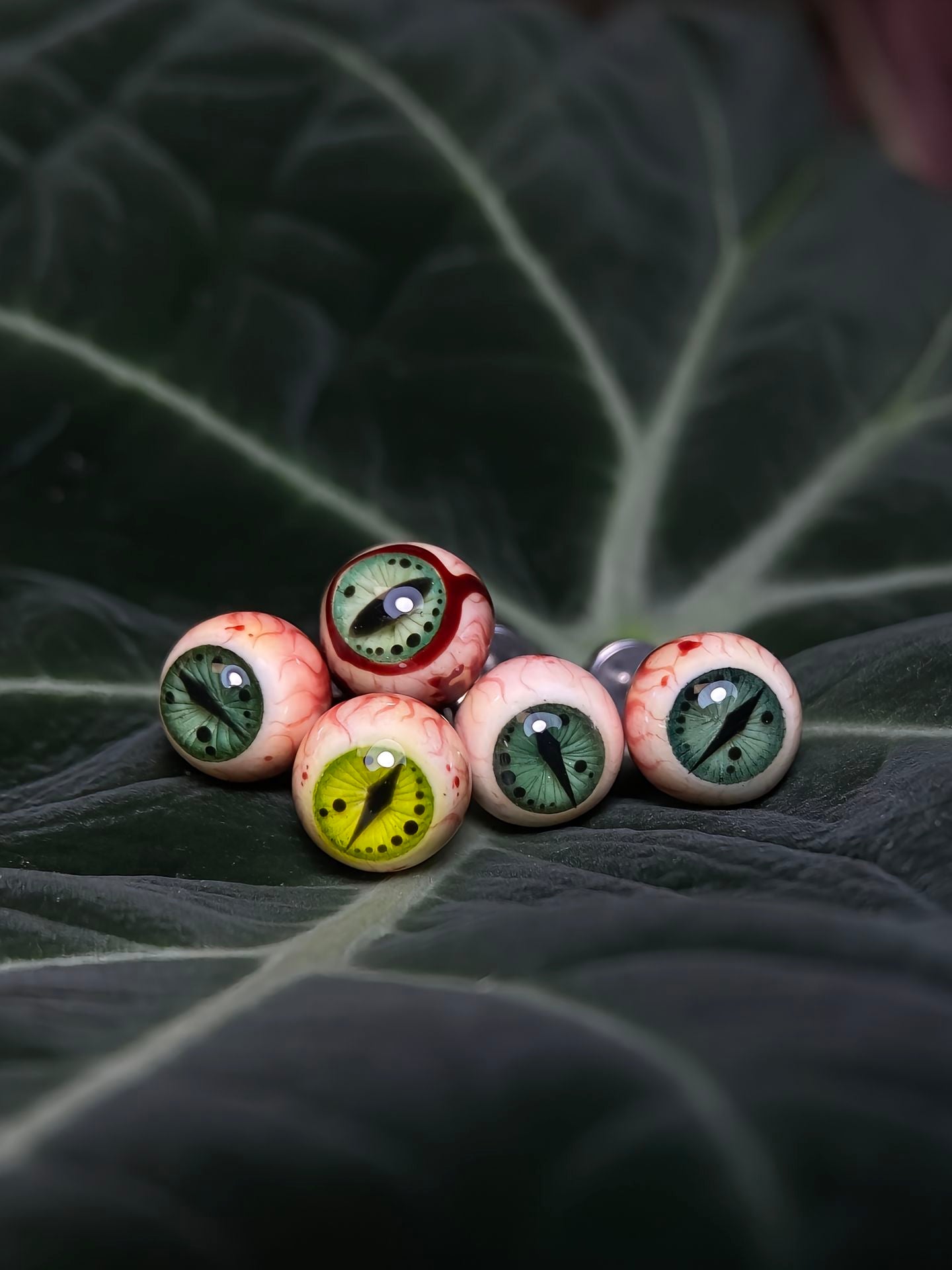 Cthulhu Eye Titanium Lip Studs - Mystery Box Collection