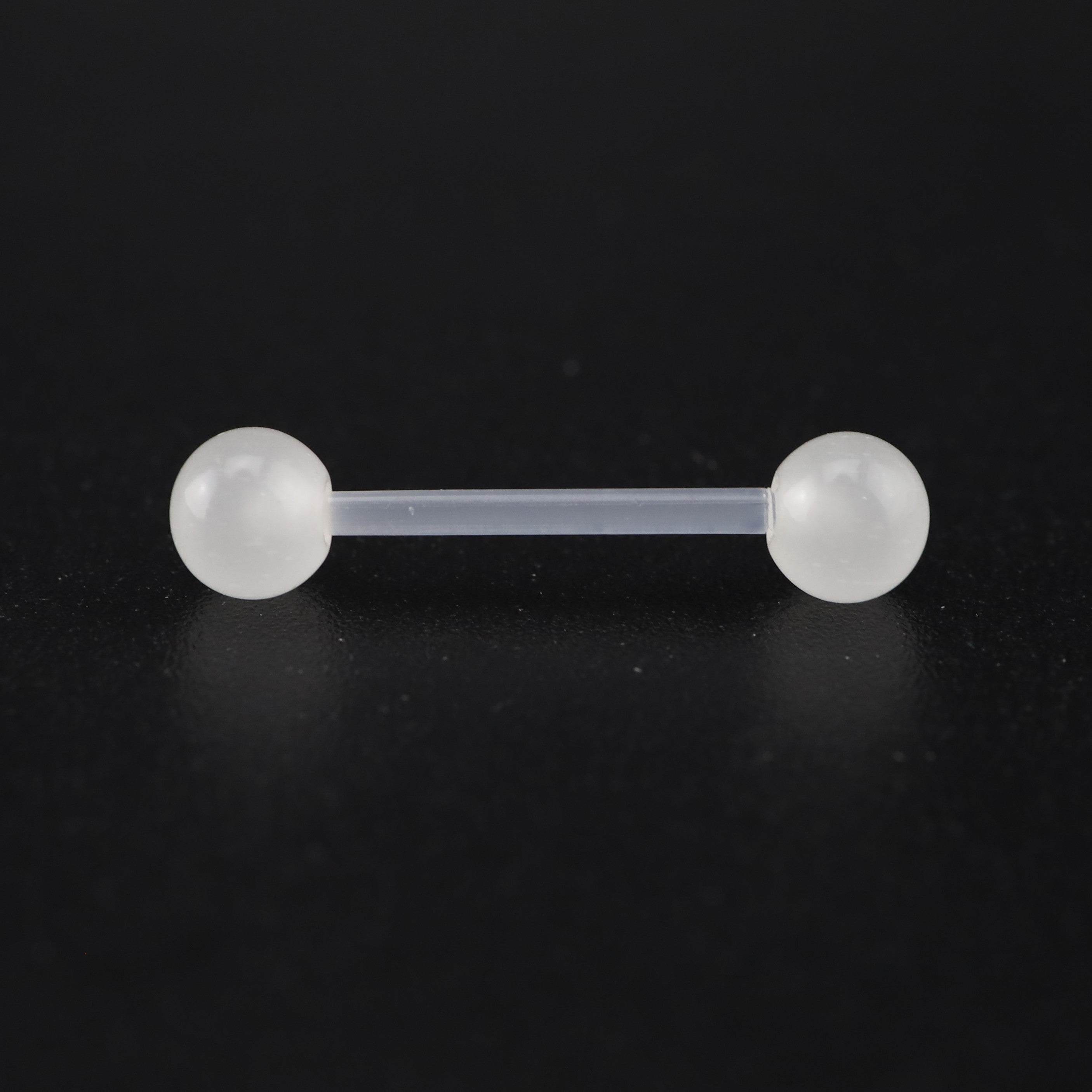 8PCS Glow in the Dark Acrylic barbell studs Set