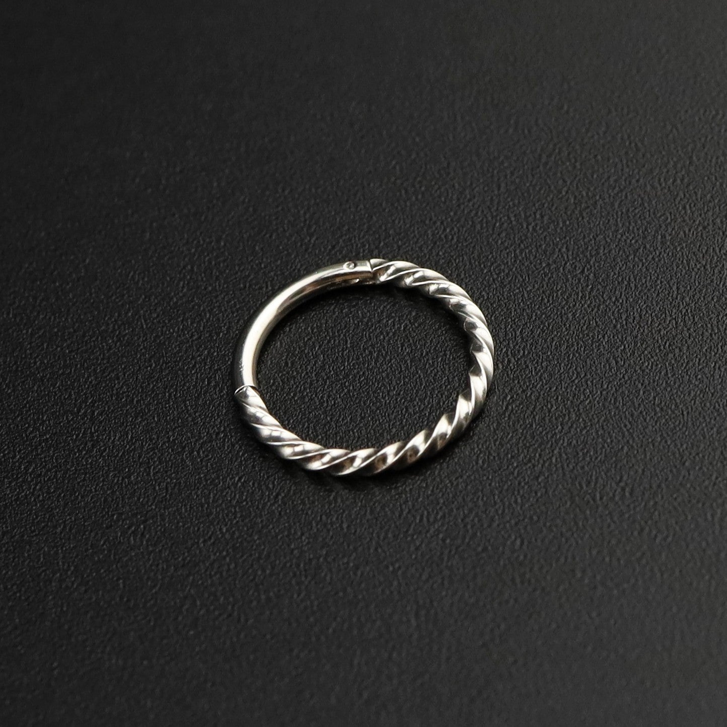 16G Twisted Rope stainless steel Segment Hoop