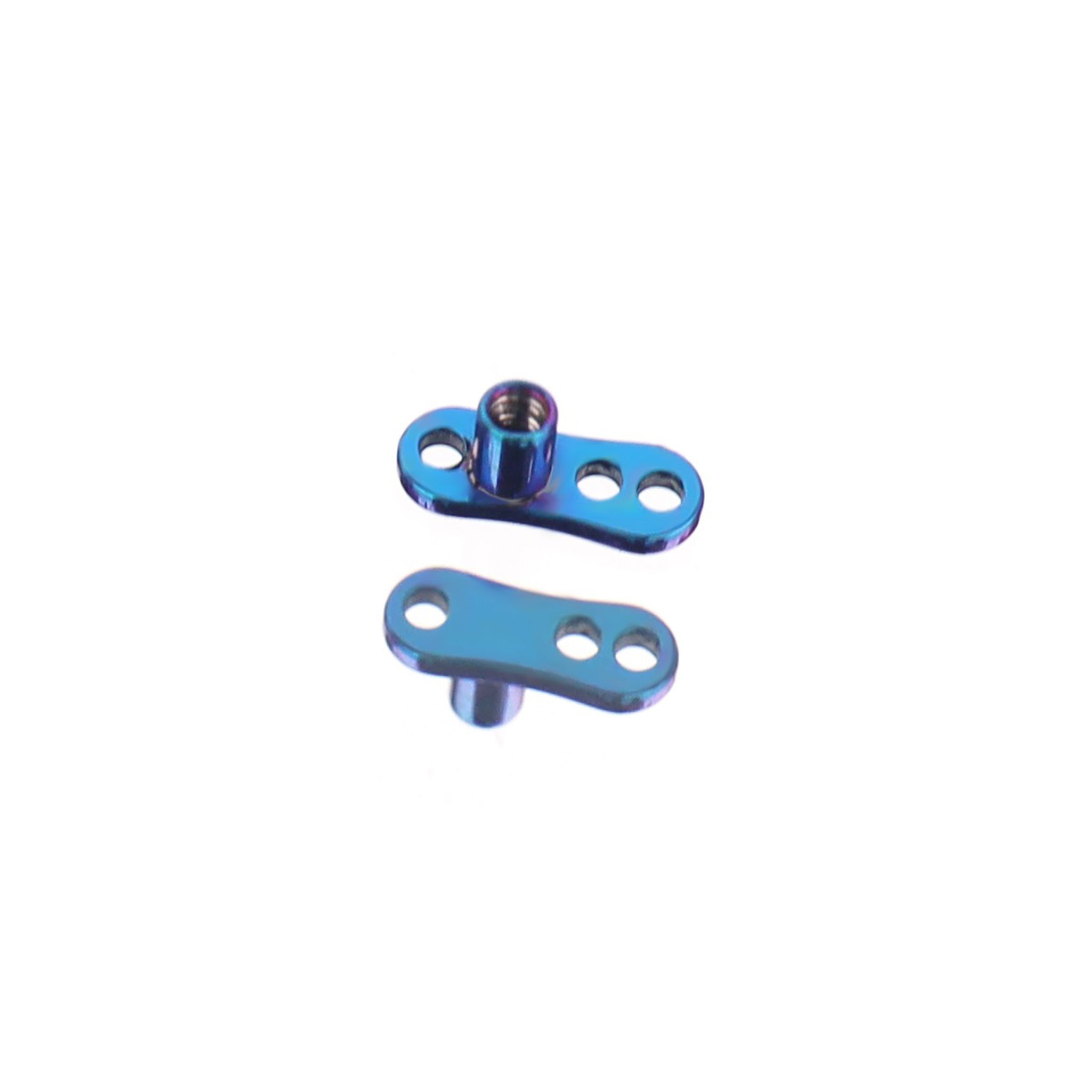 Titanium Bar Style Dermal Anchor Base