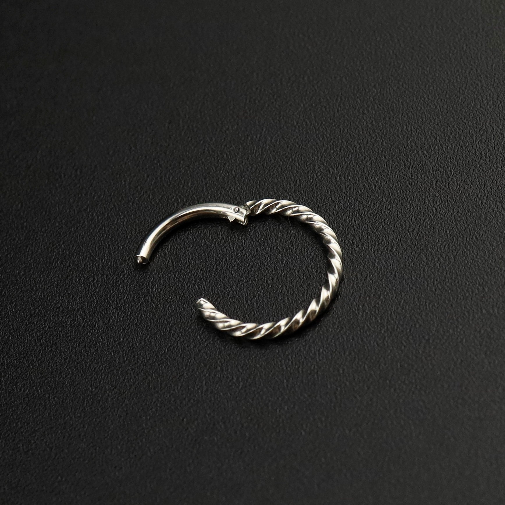 16G Twisted Rope stainless steel Segment Hoop