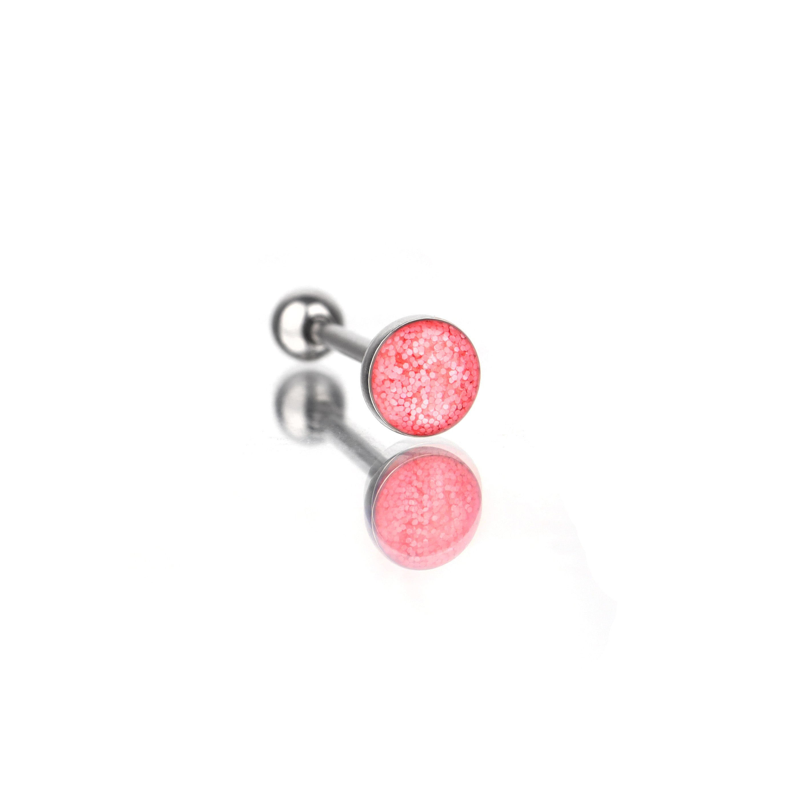 Slick glitter Resin Oil tongue nail