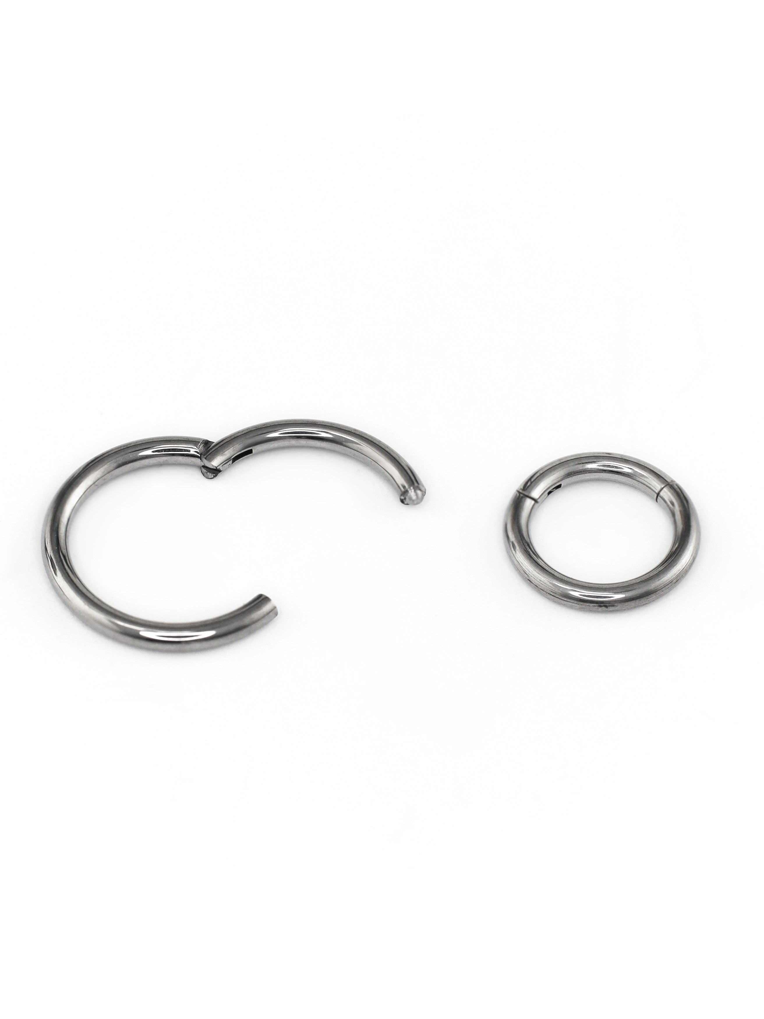 16G Basic Titanium Segment Hoop
