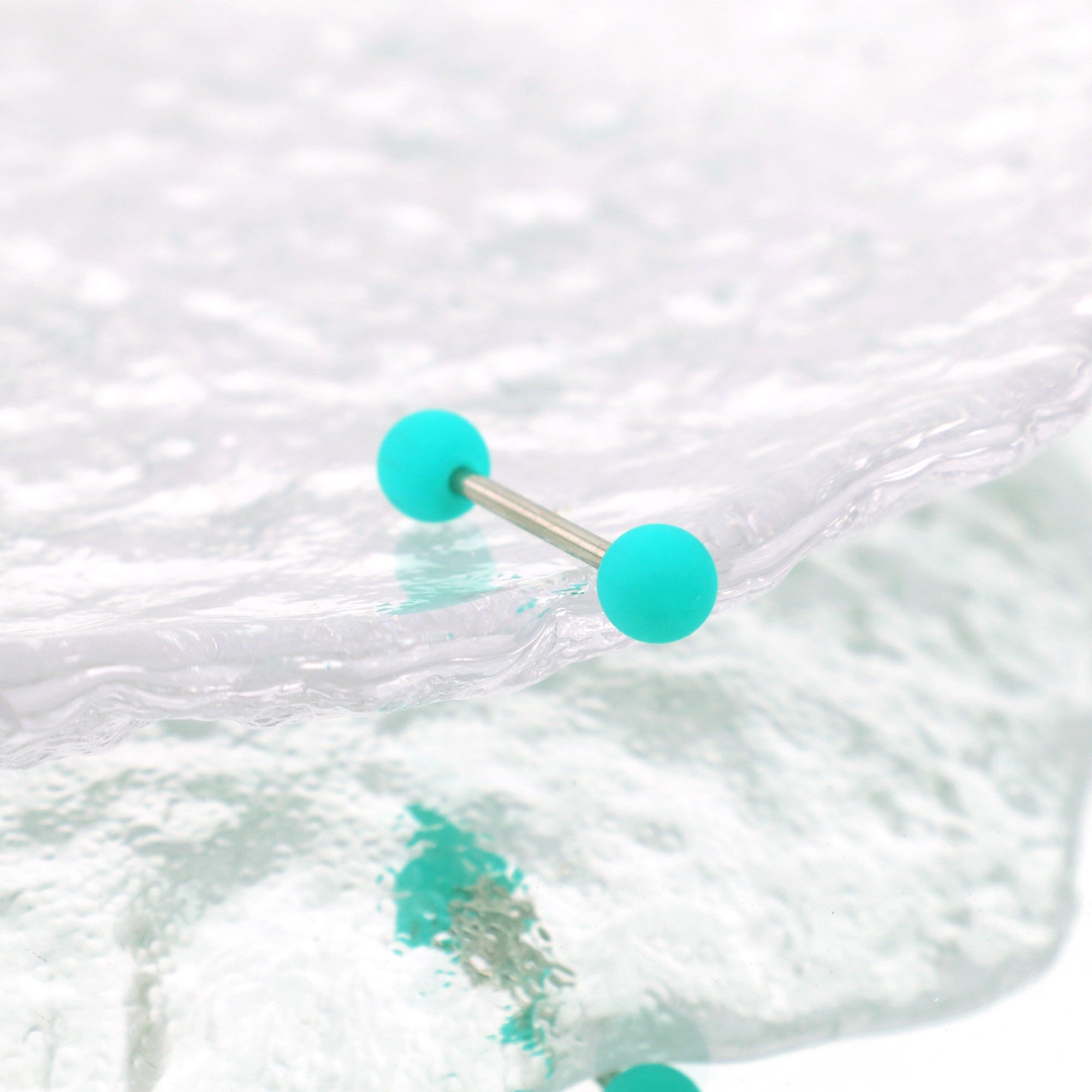 Colorful Acrylic barbell studs