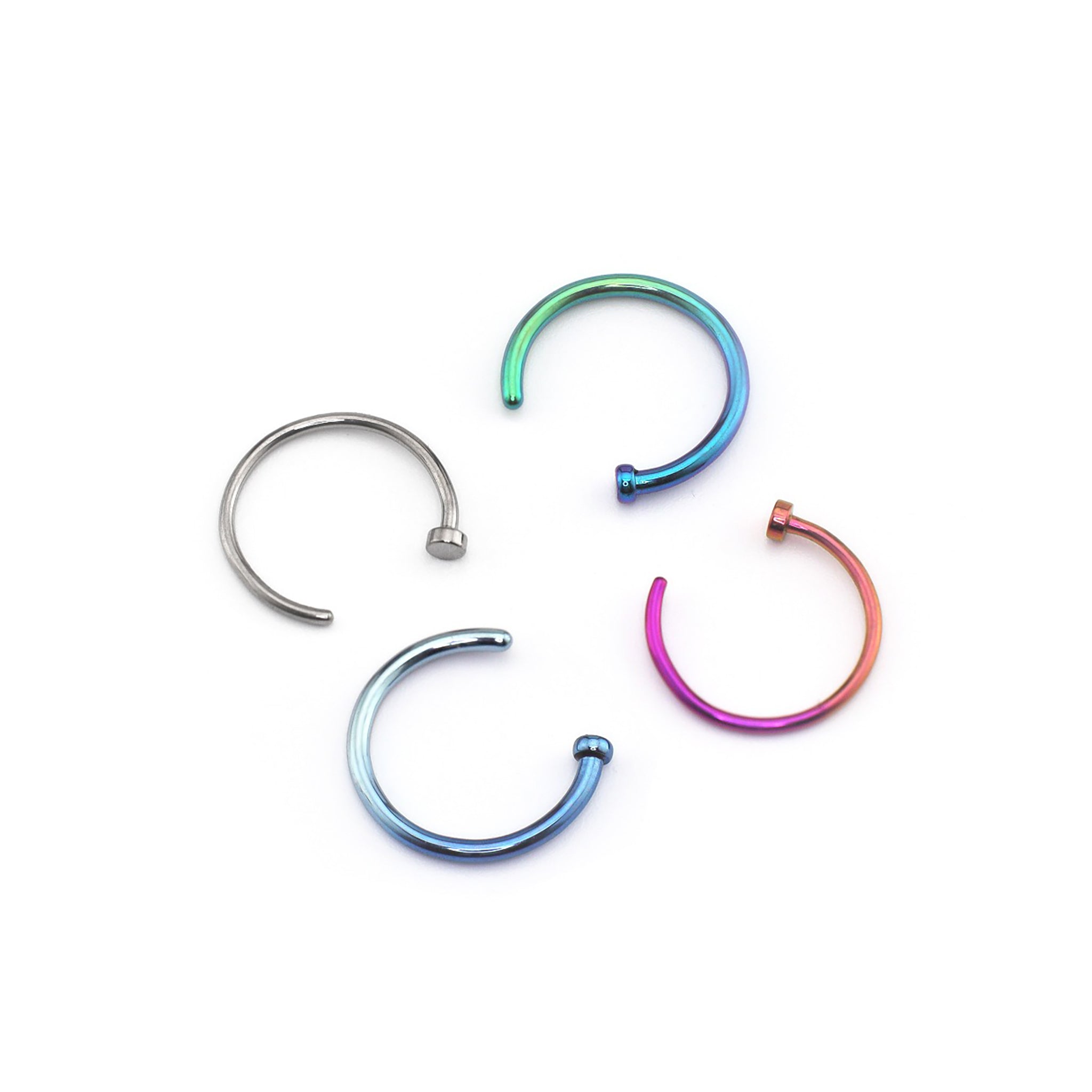 Titanium C-Shaped Nose Ring