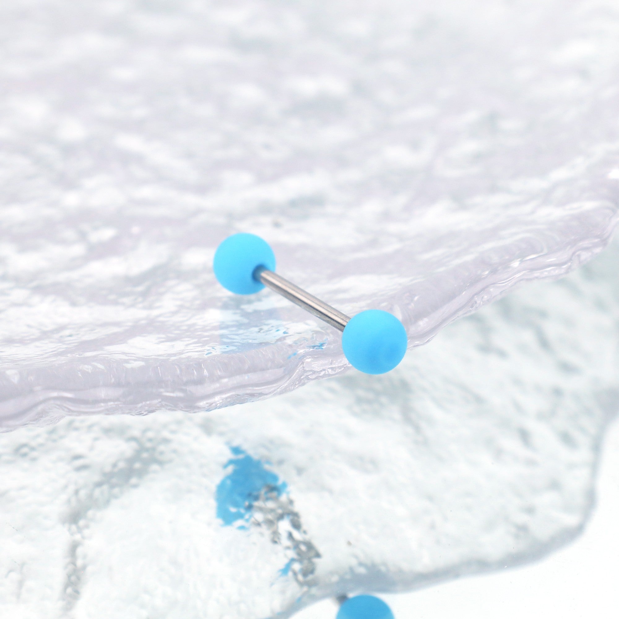 Colorful Acrylic barbell studs