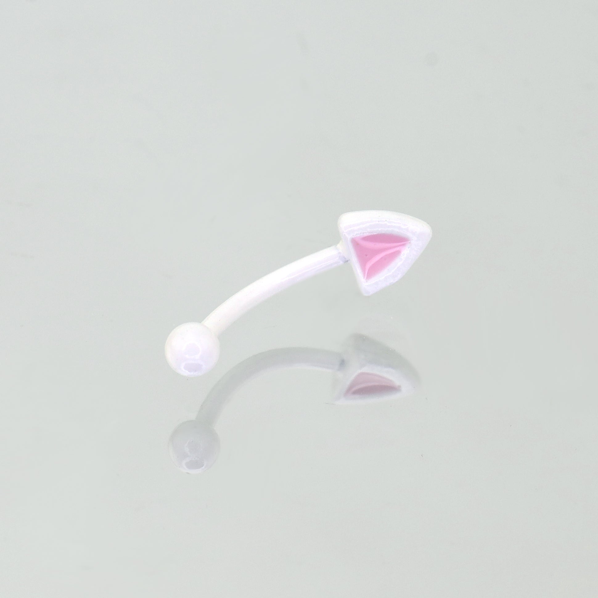 Colorful Cat Ear stainless steel Rook Stud ph1