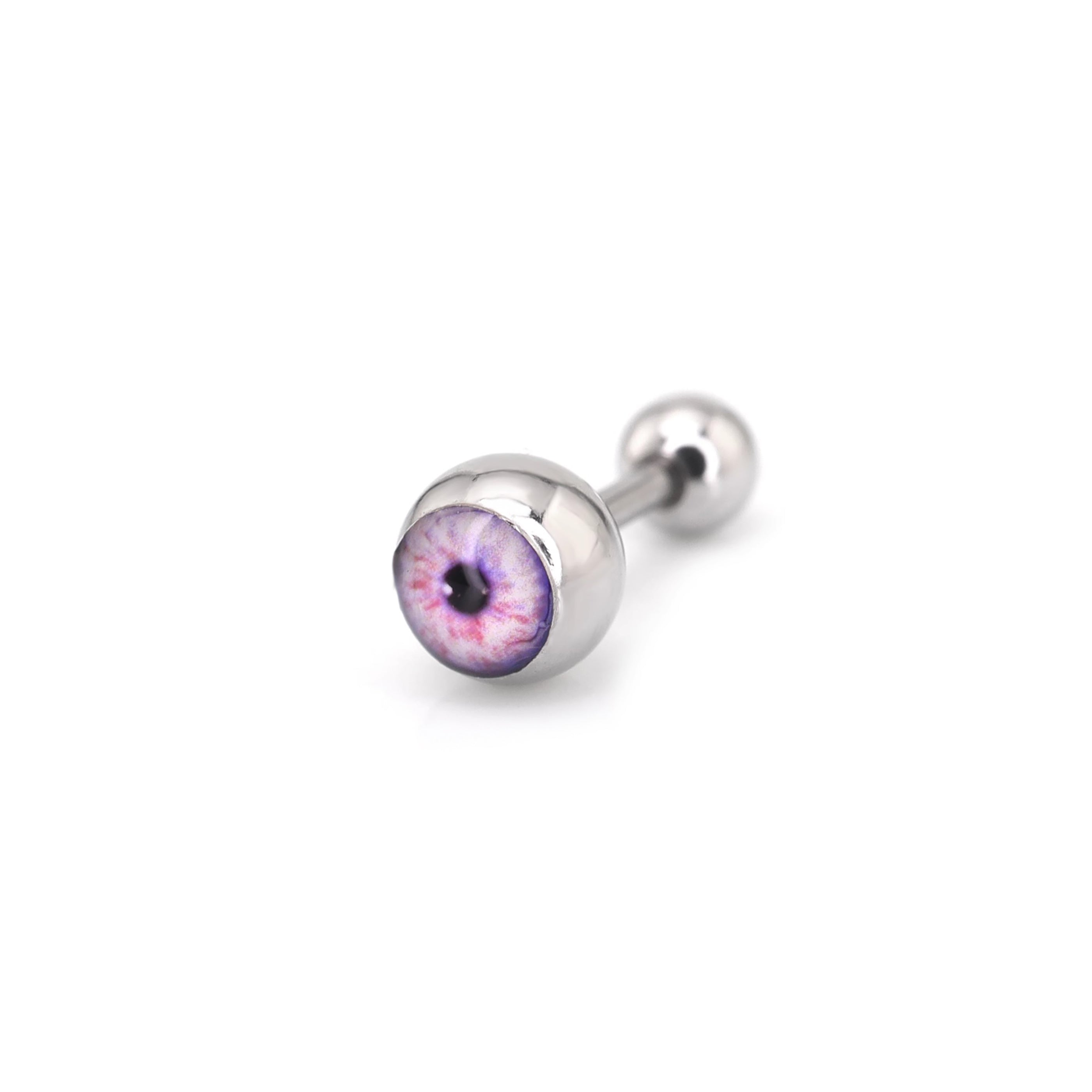 Demon Eye Ball stainless steel Ear Stud ph1