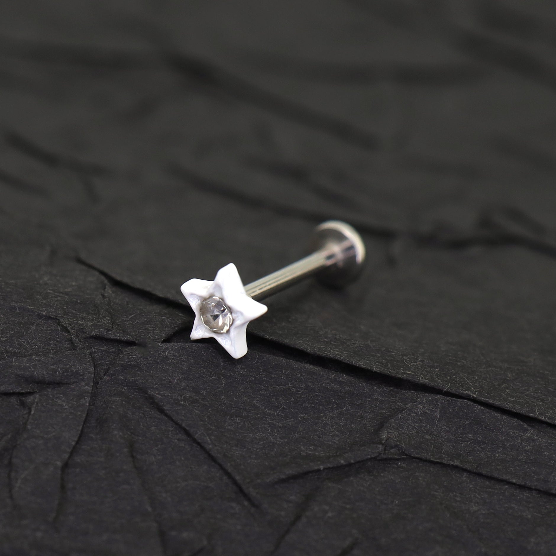 CZ & Resin Star Internally Threaded Stud ph1