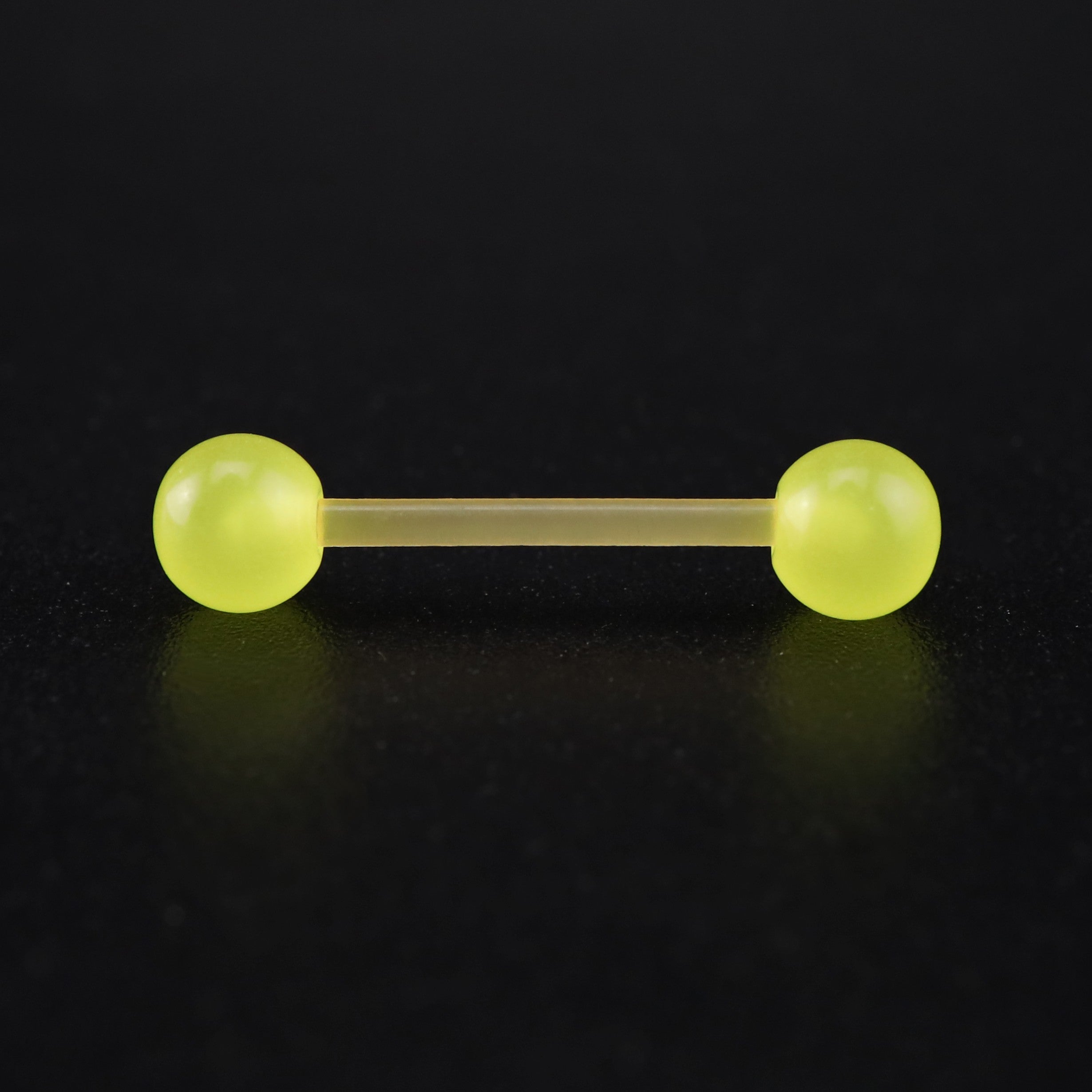 8PCS Glow in the Dark Acrylic barbell studs Set