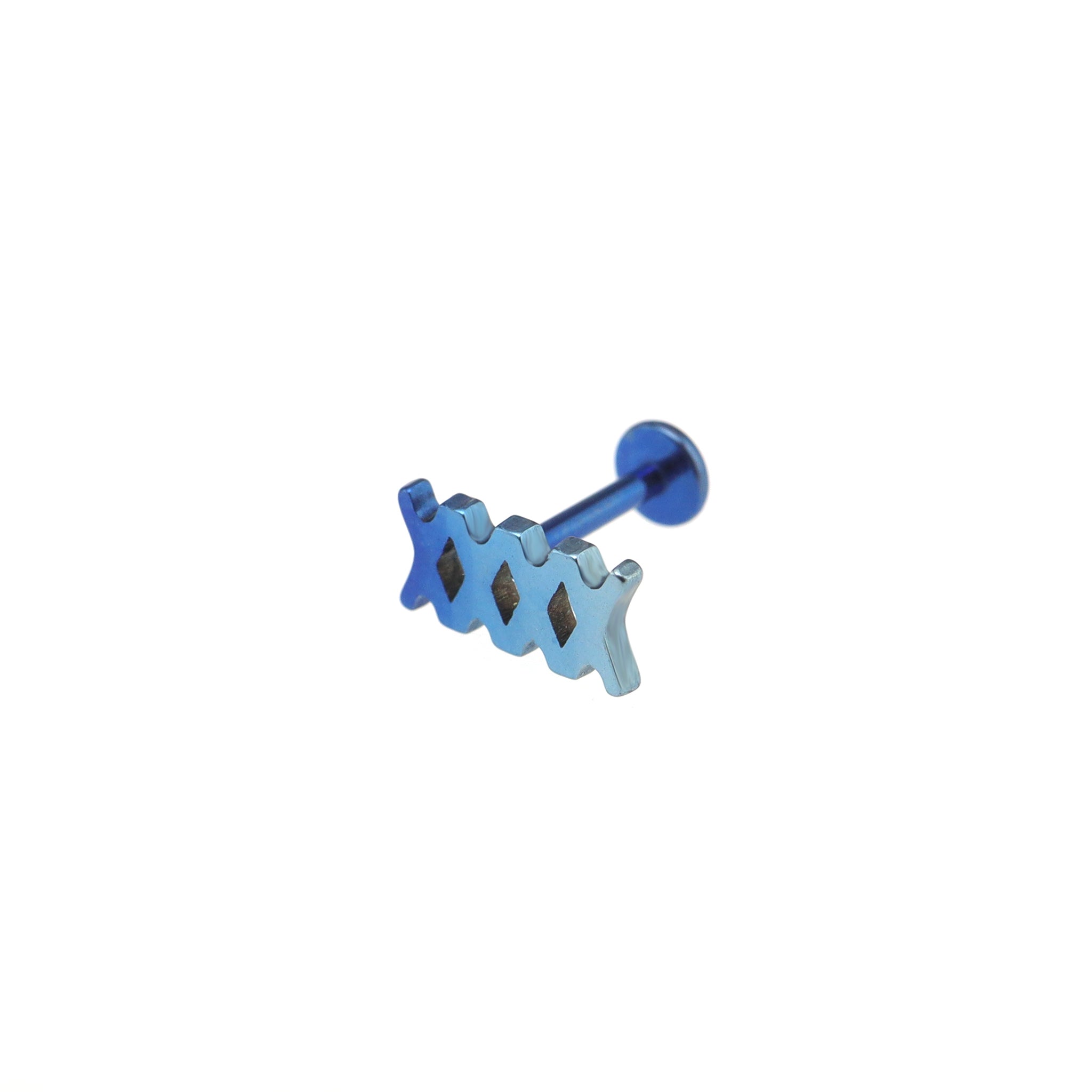 Bandage Bow CZ Titanium Ear Studs