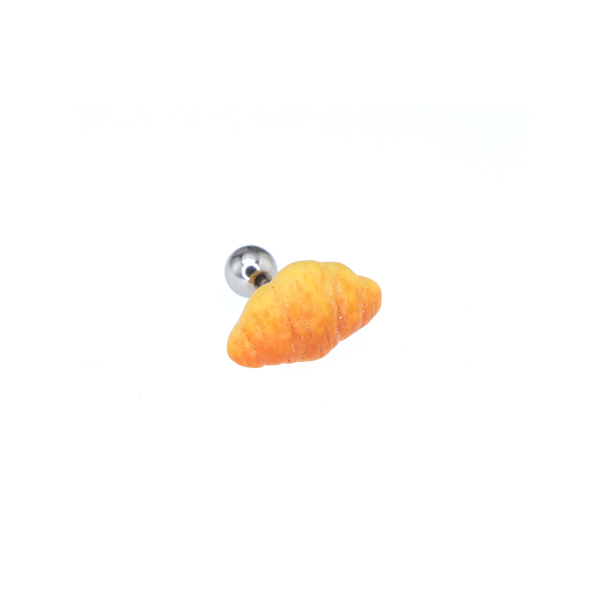 Cute Croissant stainless steel Ear Studs