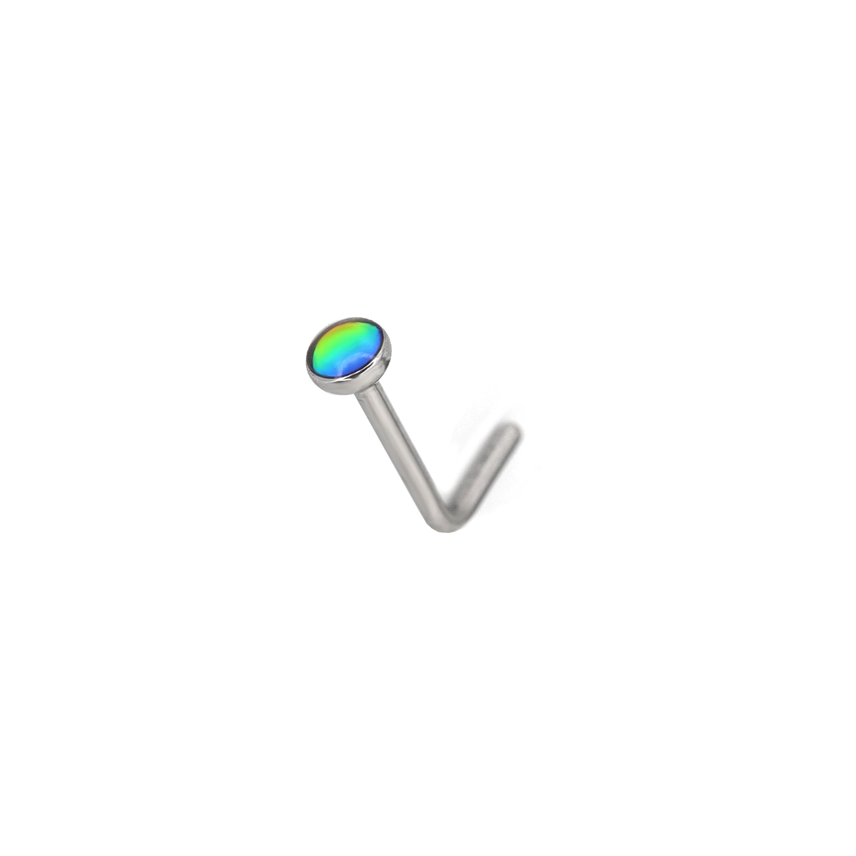 20G L-Shape stainless steel Nose Stud