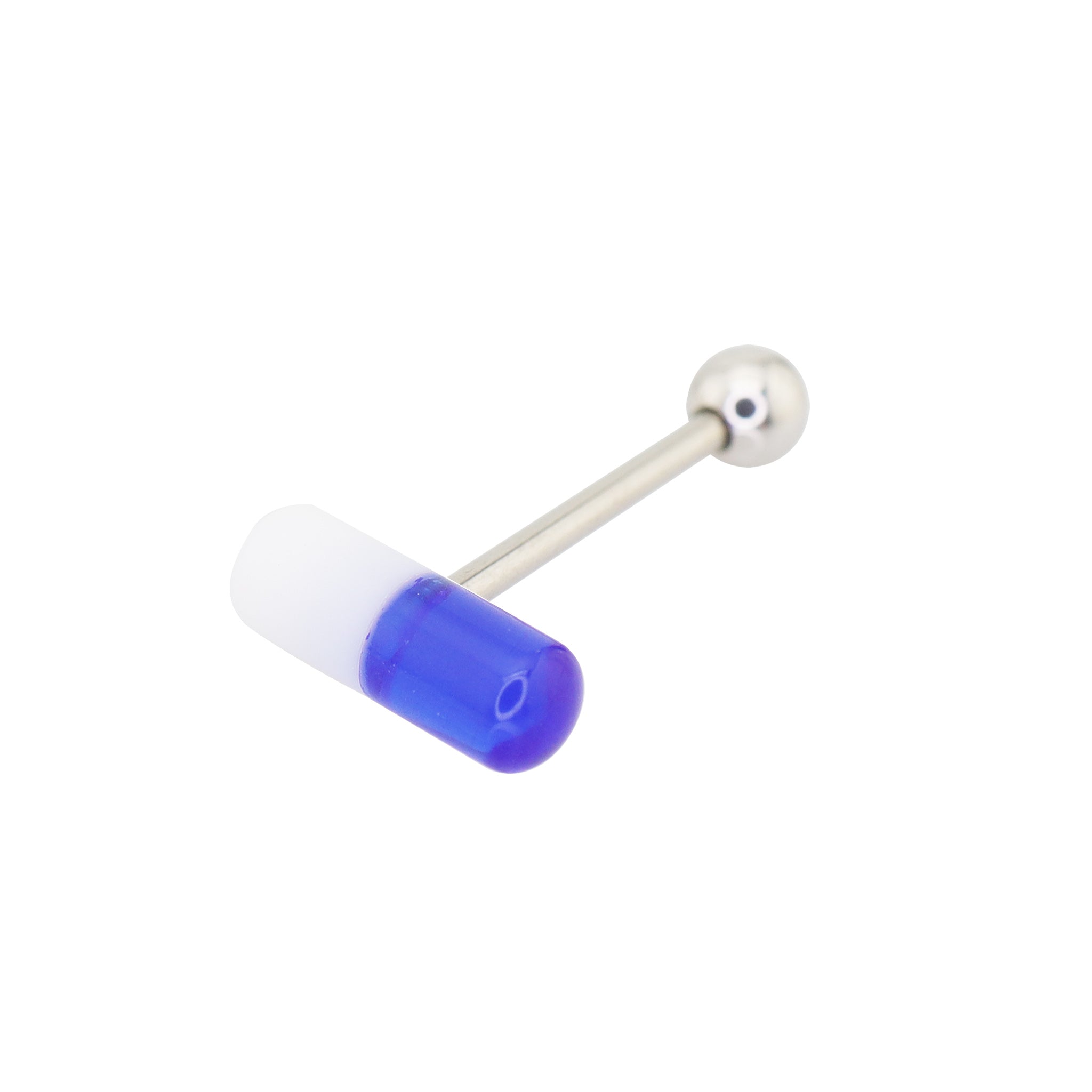 10PCS Funny Pill Acrylic Tongue Barbell Set