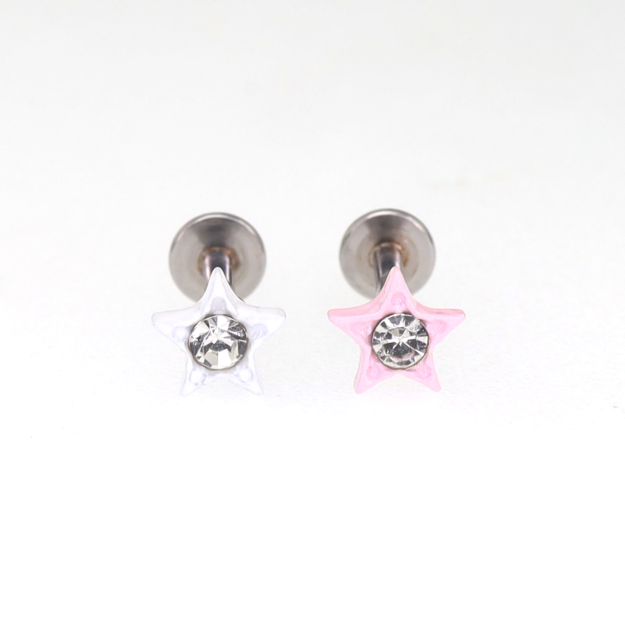 CZ & Resin Star Internally Threaded Stud ph1