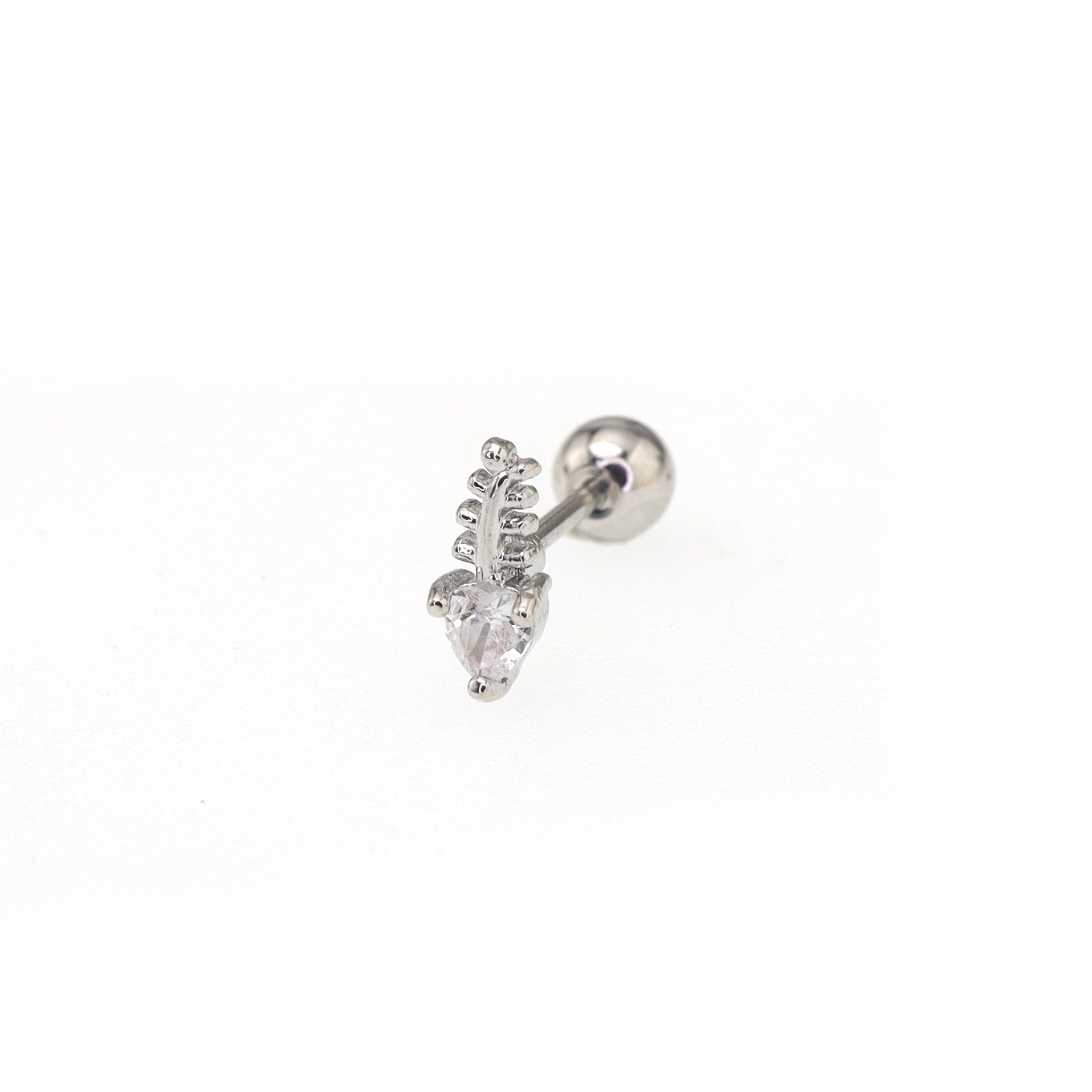 20G CZ Mini Fishbone Ear Studs ph1