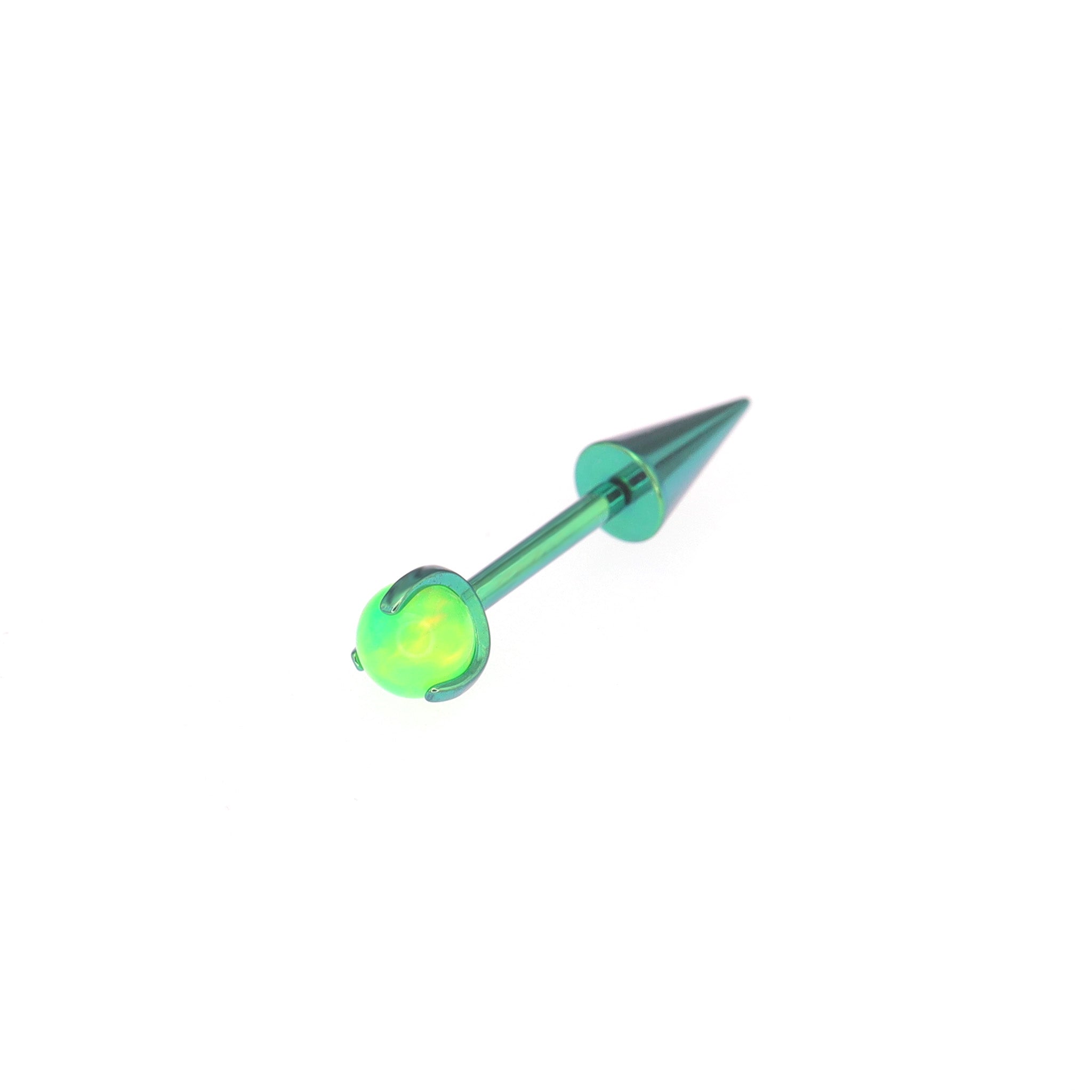Opal Spike Internally Threaded Titanium Cartilage Studs ph1 查件