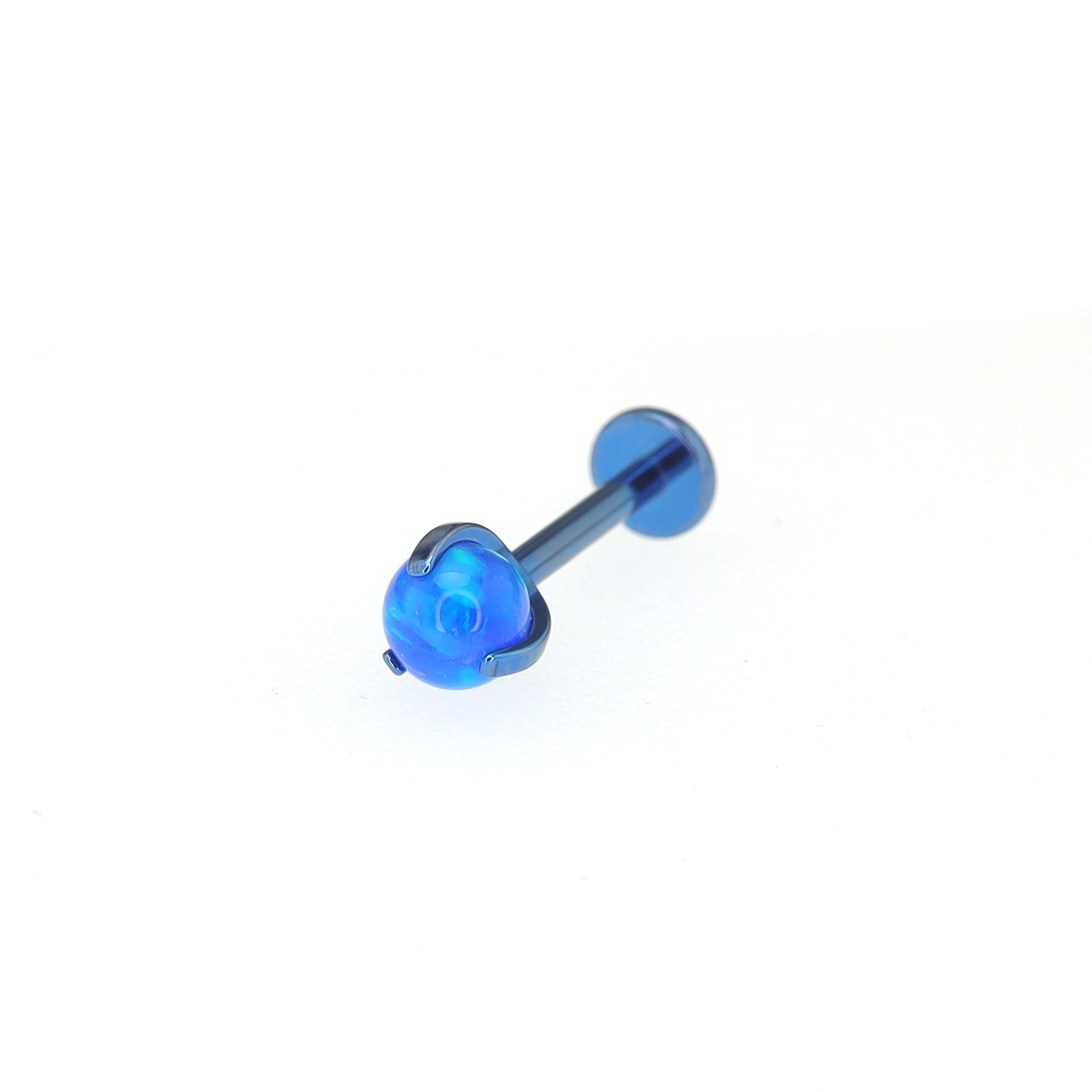 Aurora Borealis Opal Internally Threaded Titanium Studs ph1