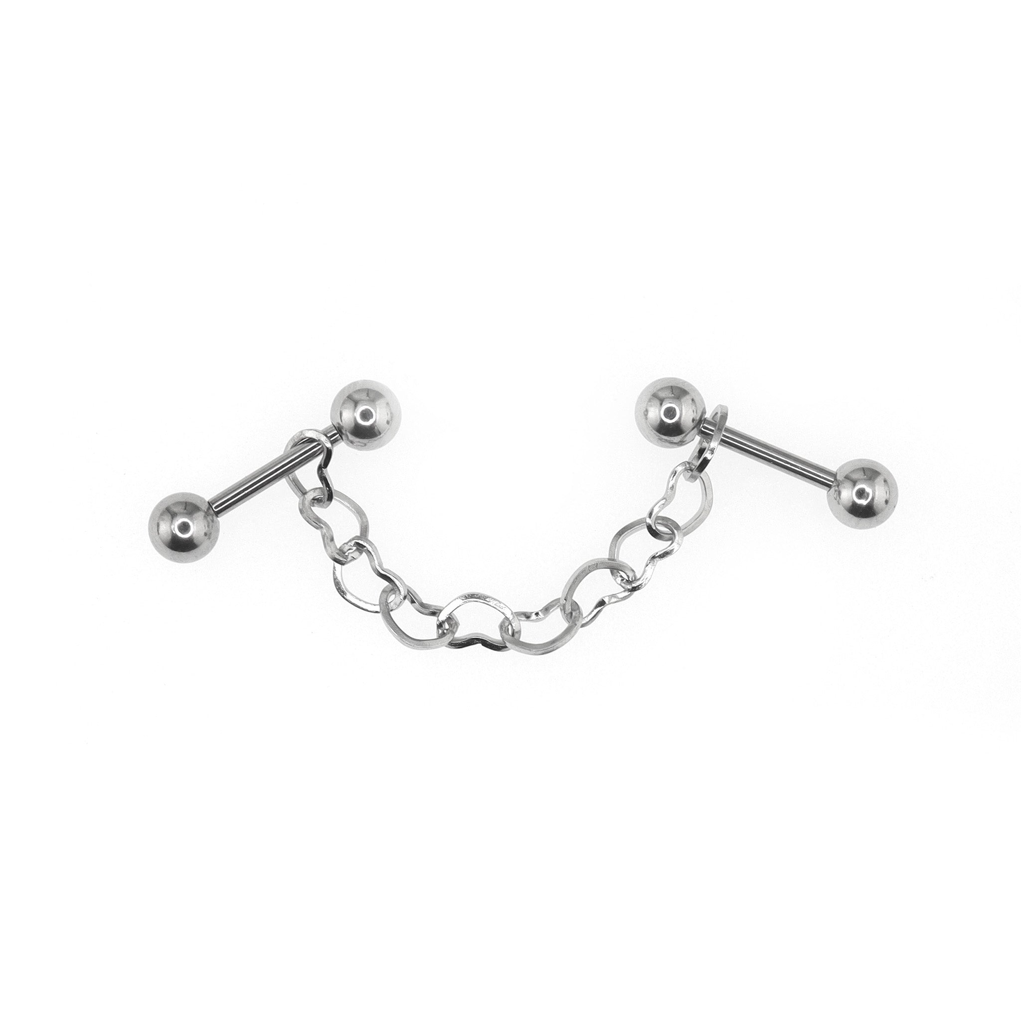Black Heart Chain tainless steel Industrial Barbell ph1