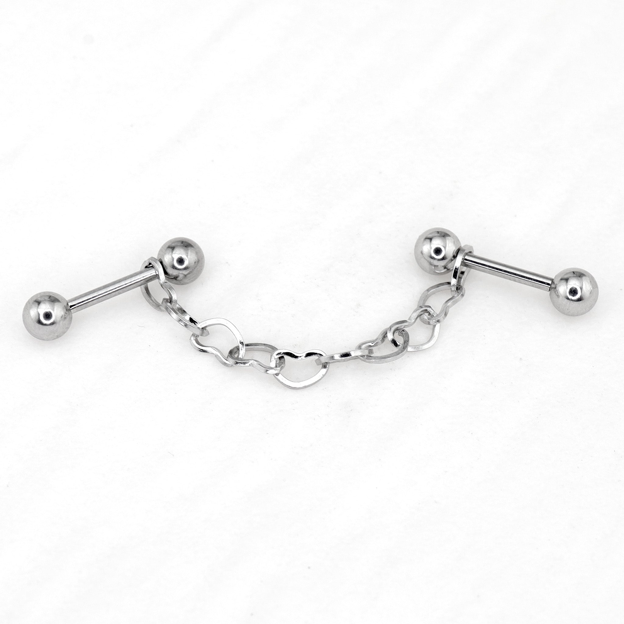 Black Heart Chain tainless steel Industrial Barbell ph1