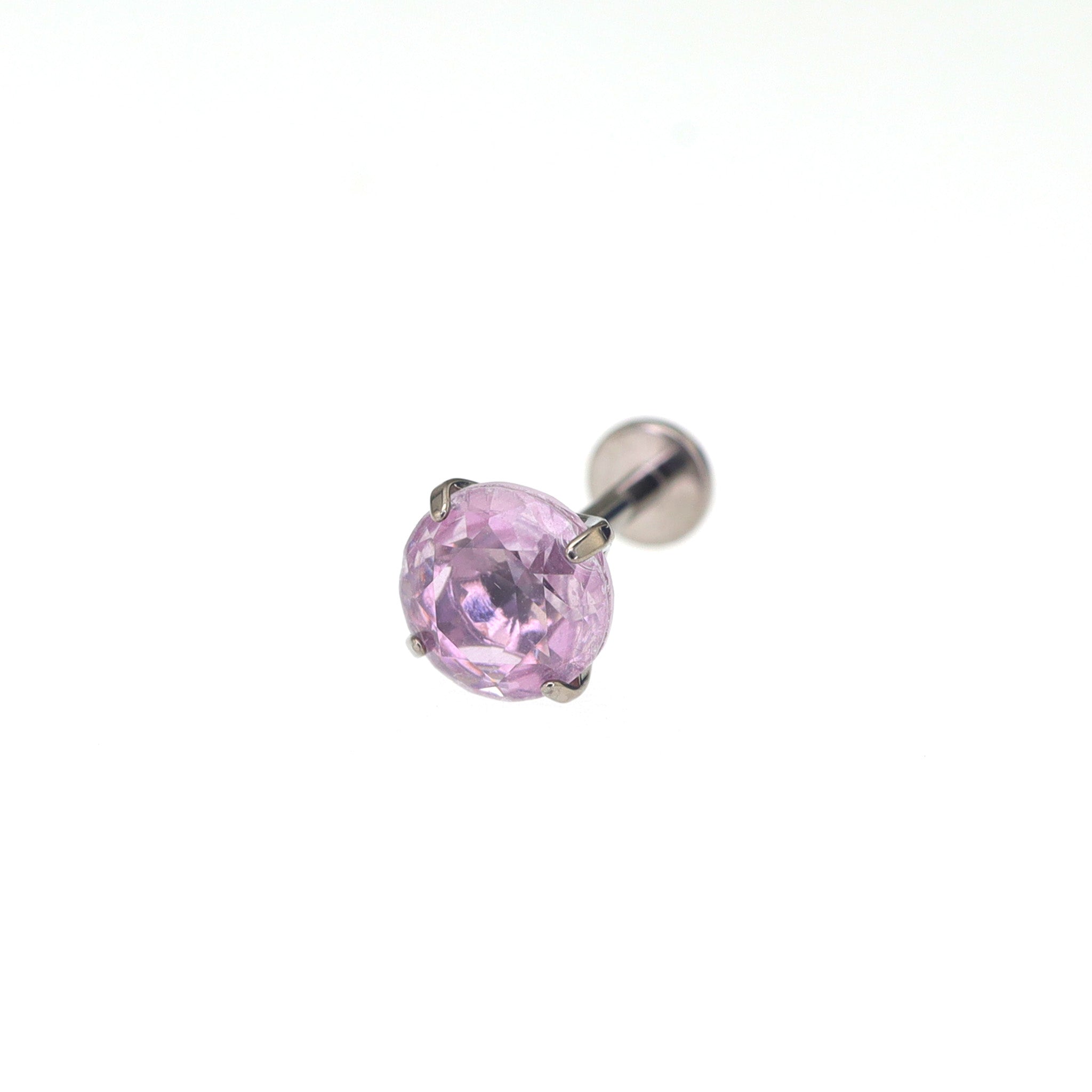 Color-Shifting Mystic Topaz Internally Threaded Titanium Studs