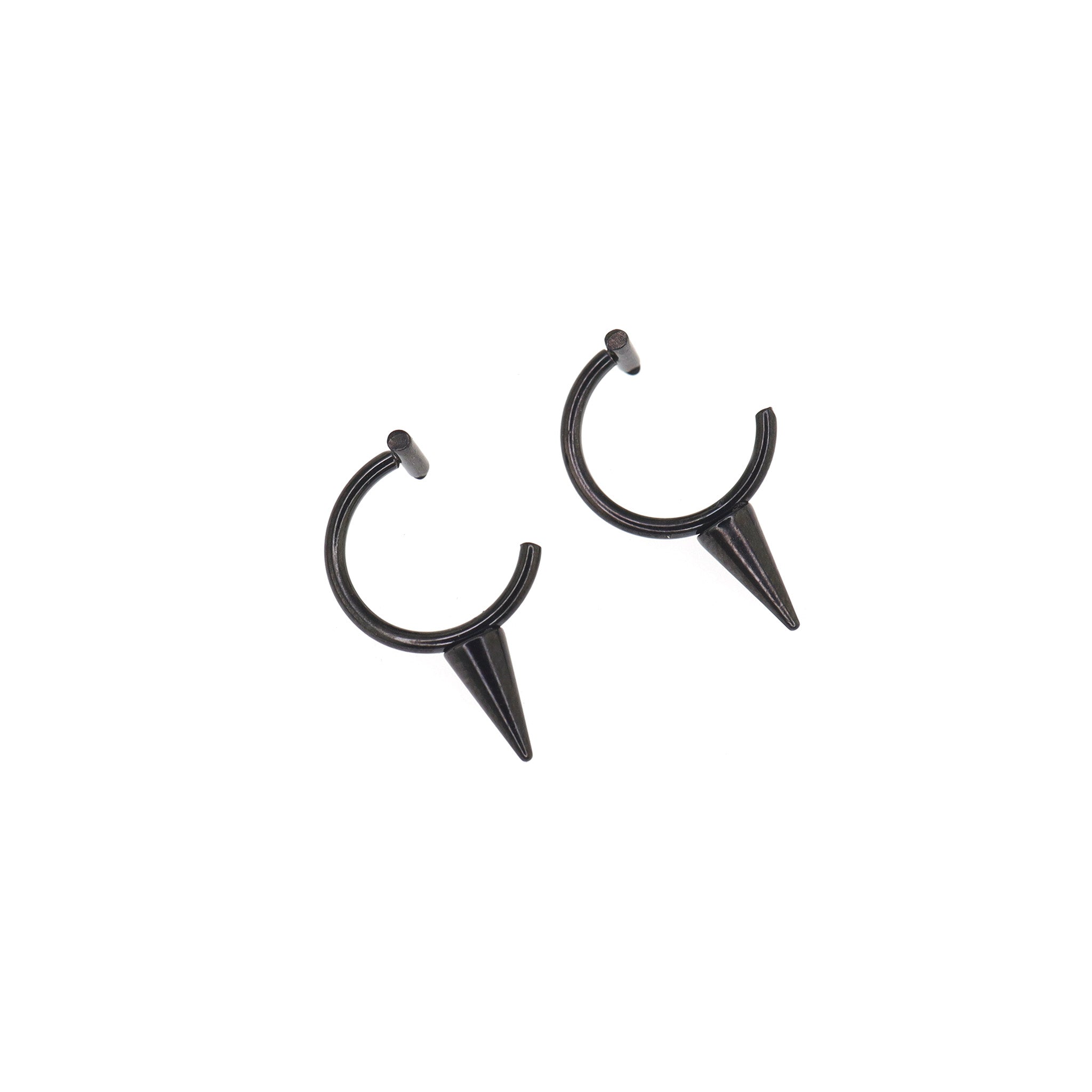 Studded Spike tainless steel Fake Lip Ring