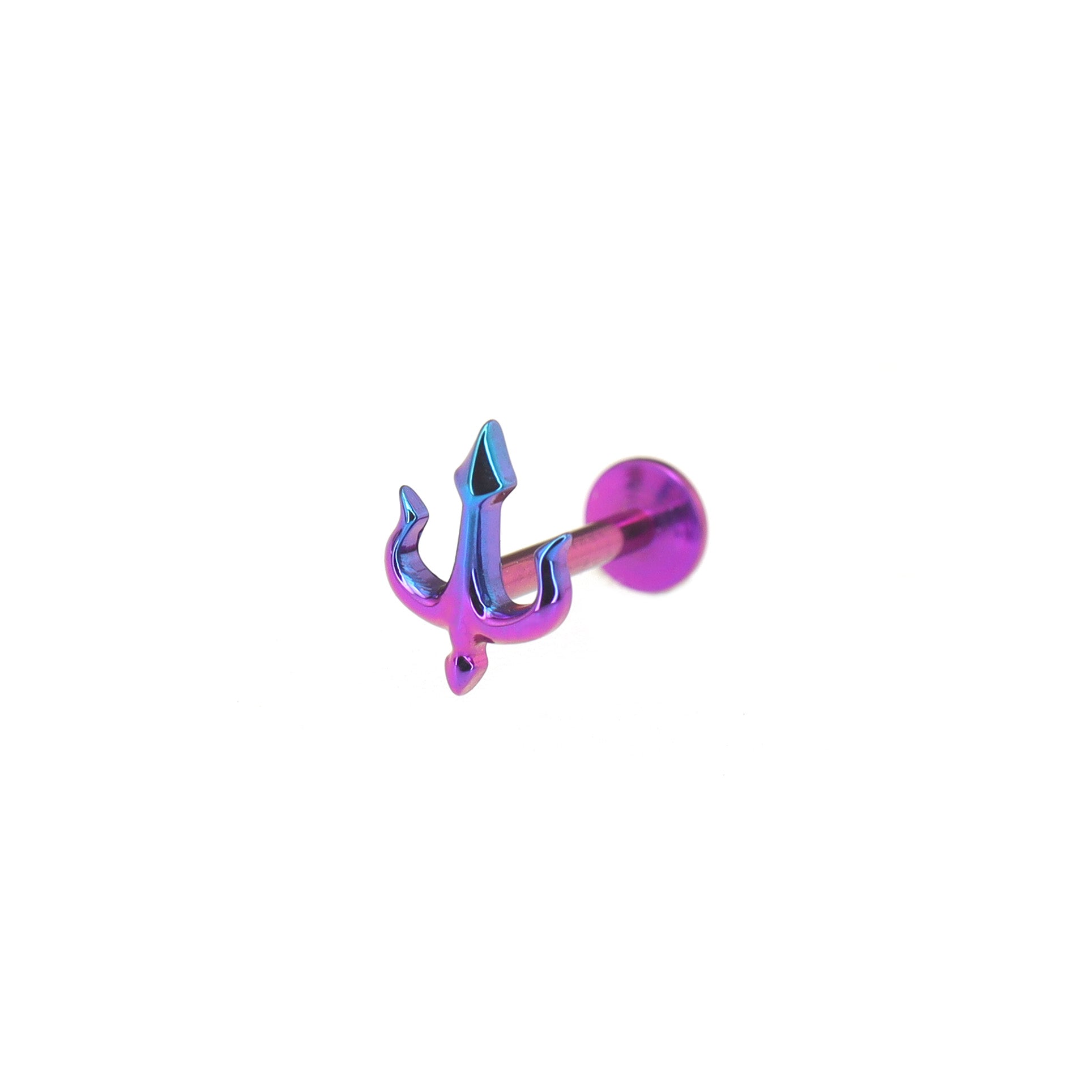 Trident Internally Threaded Titanium Ear Studs