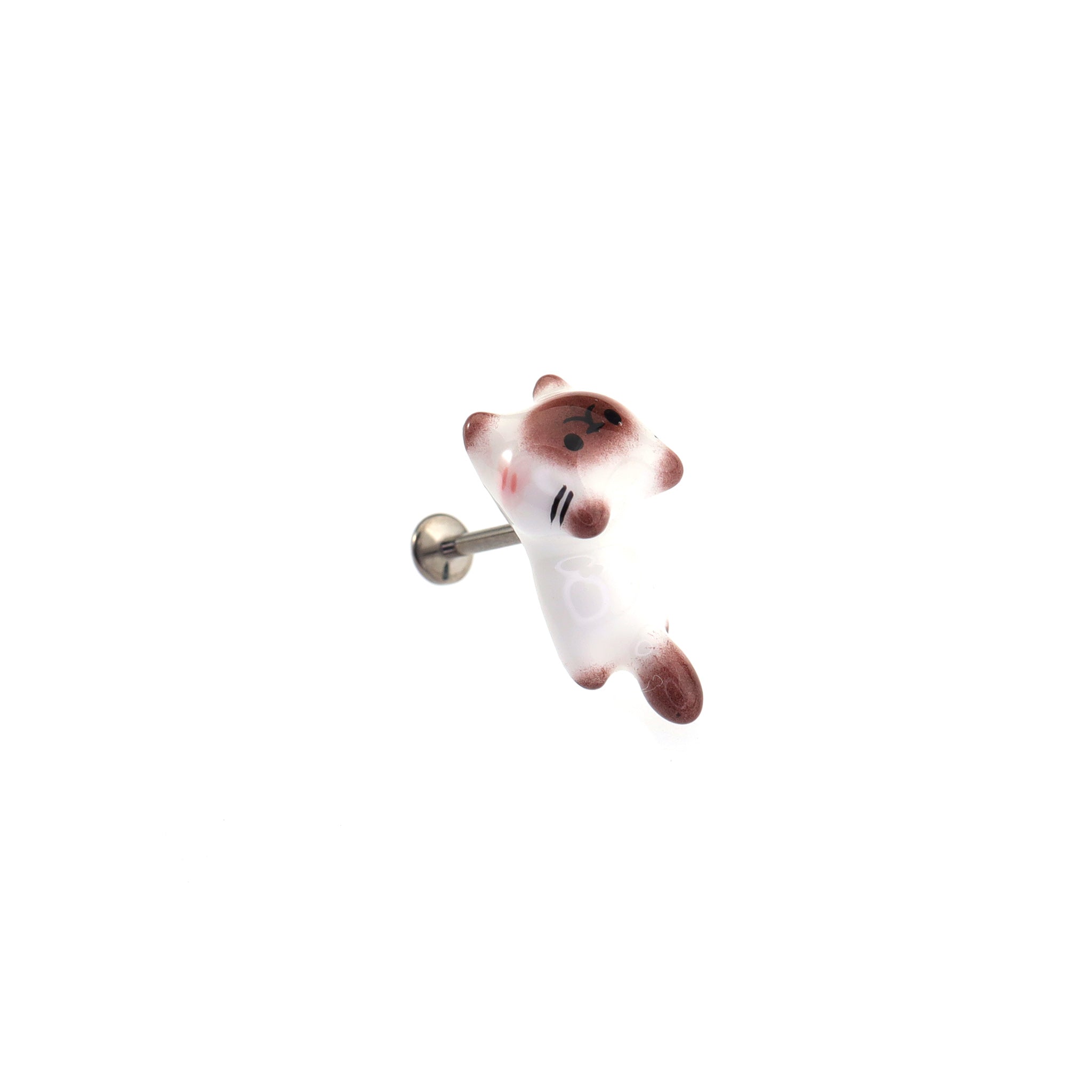 Kitten Titanium Helix Studs