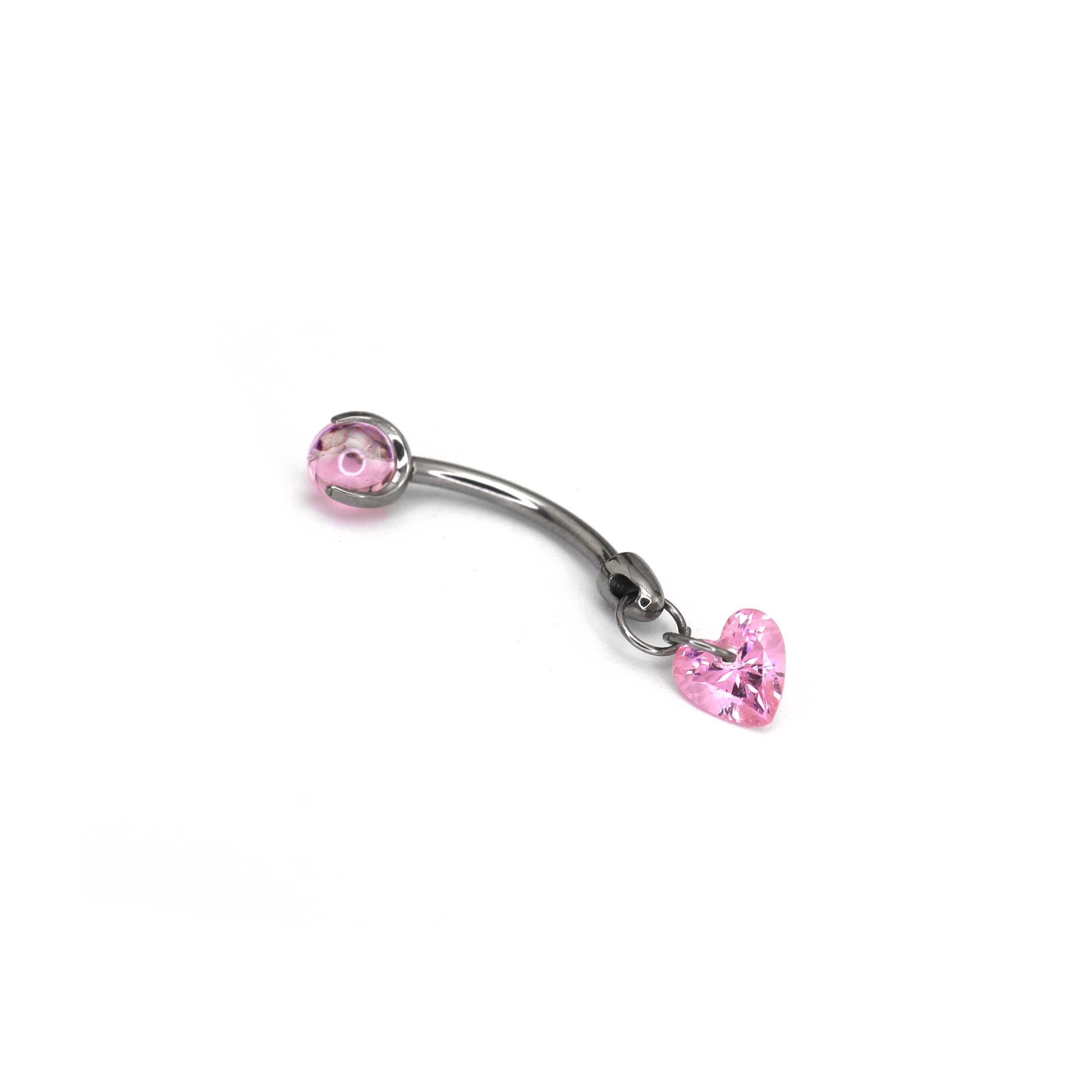 CZ Pendant Titanium Rook Jewelry ph1