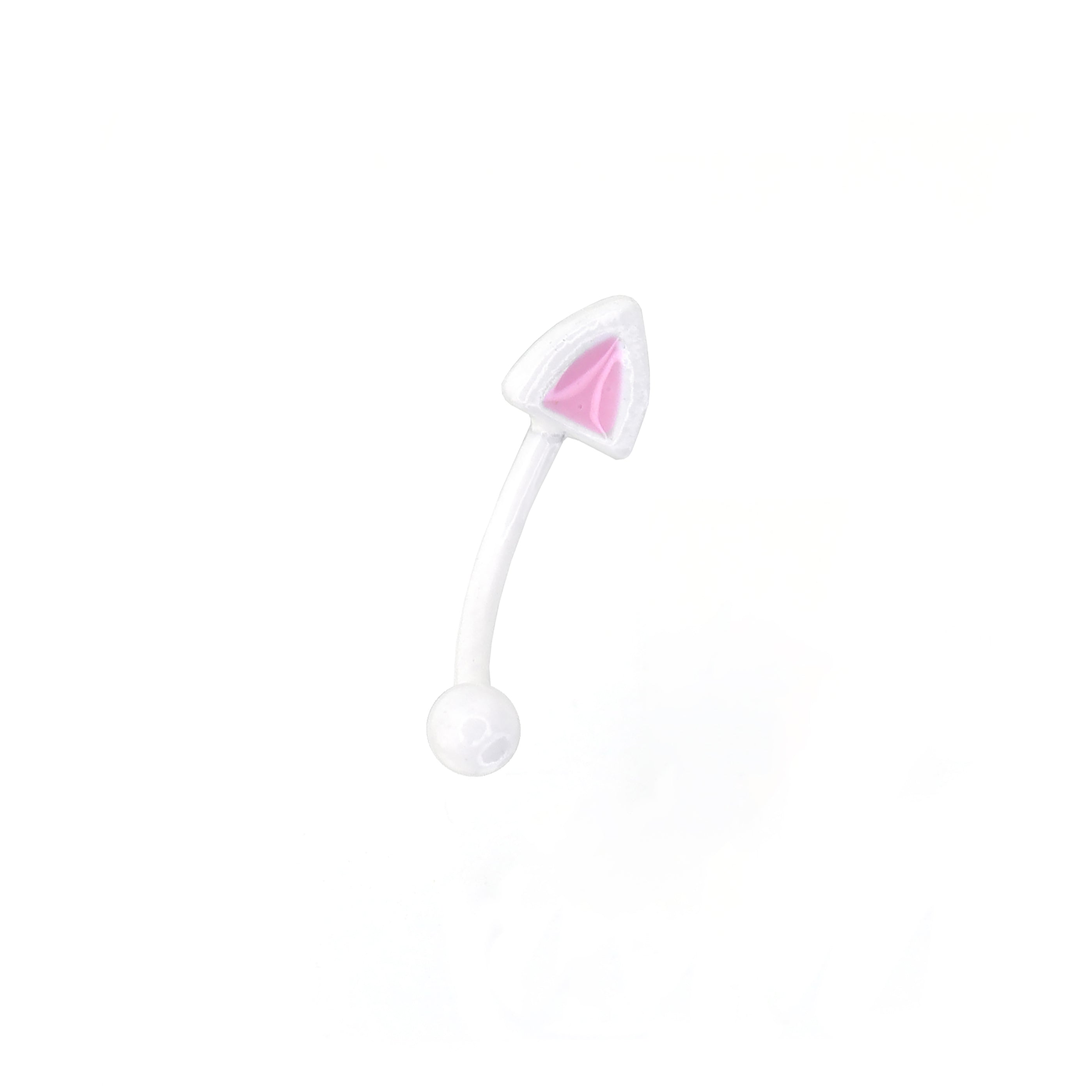 Colorful Cat Ear stainless steel Rook Stud ph1