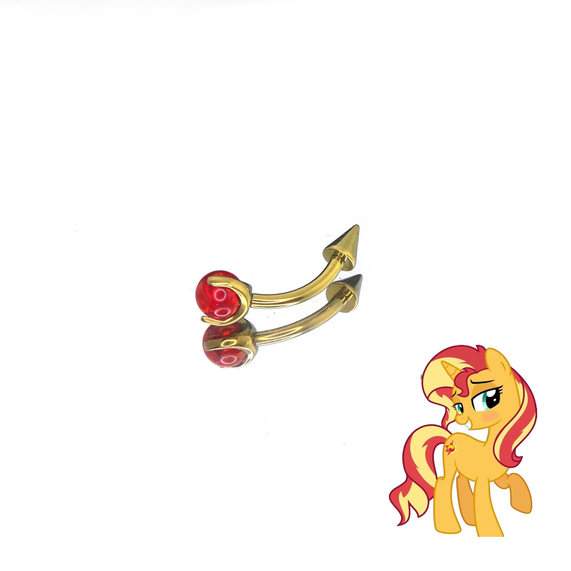 MLP Titanium Opal Rook - eyebrow