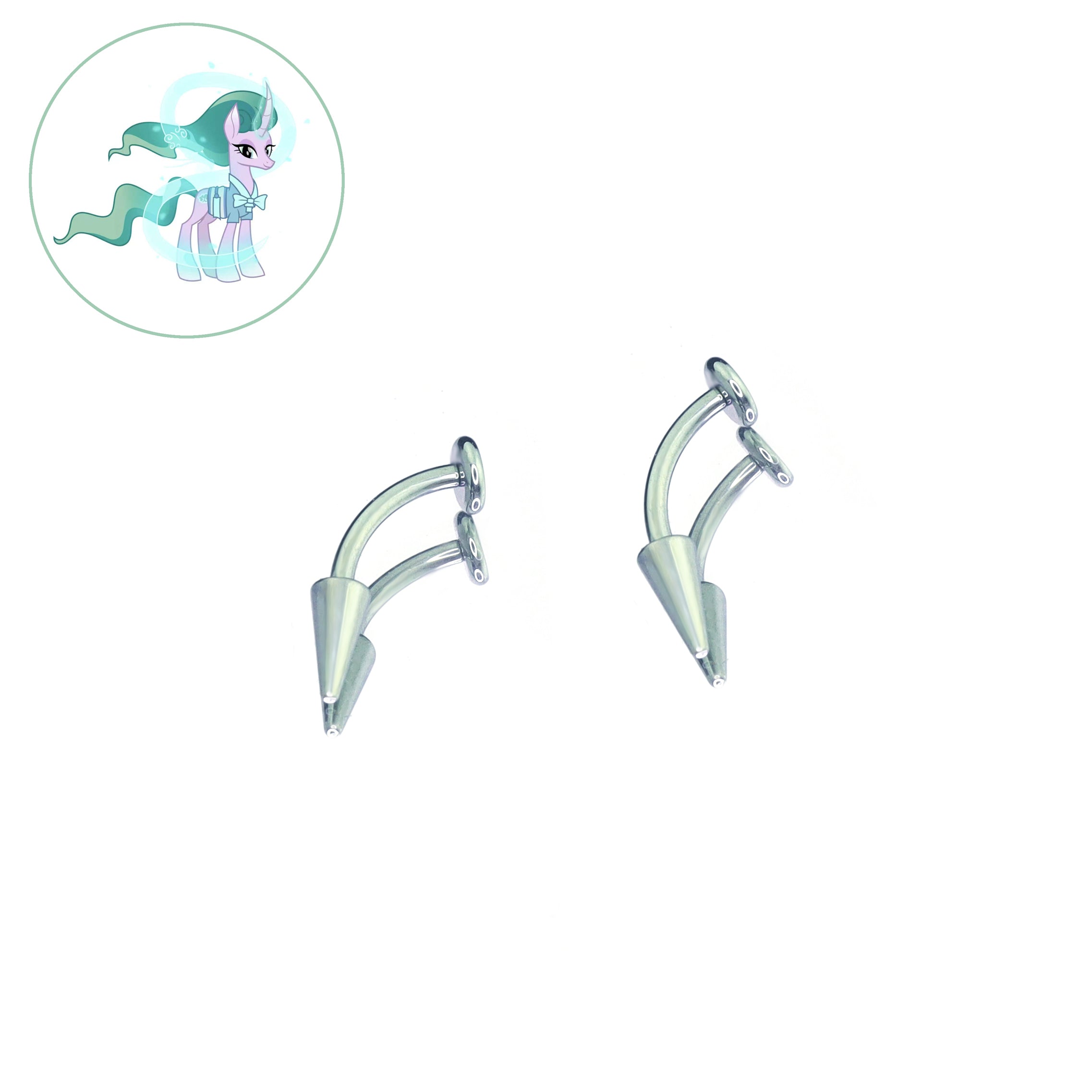 MLP Titanium Rook - eyebrow
