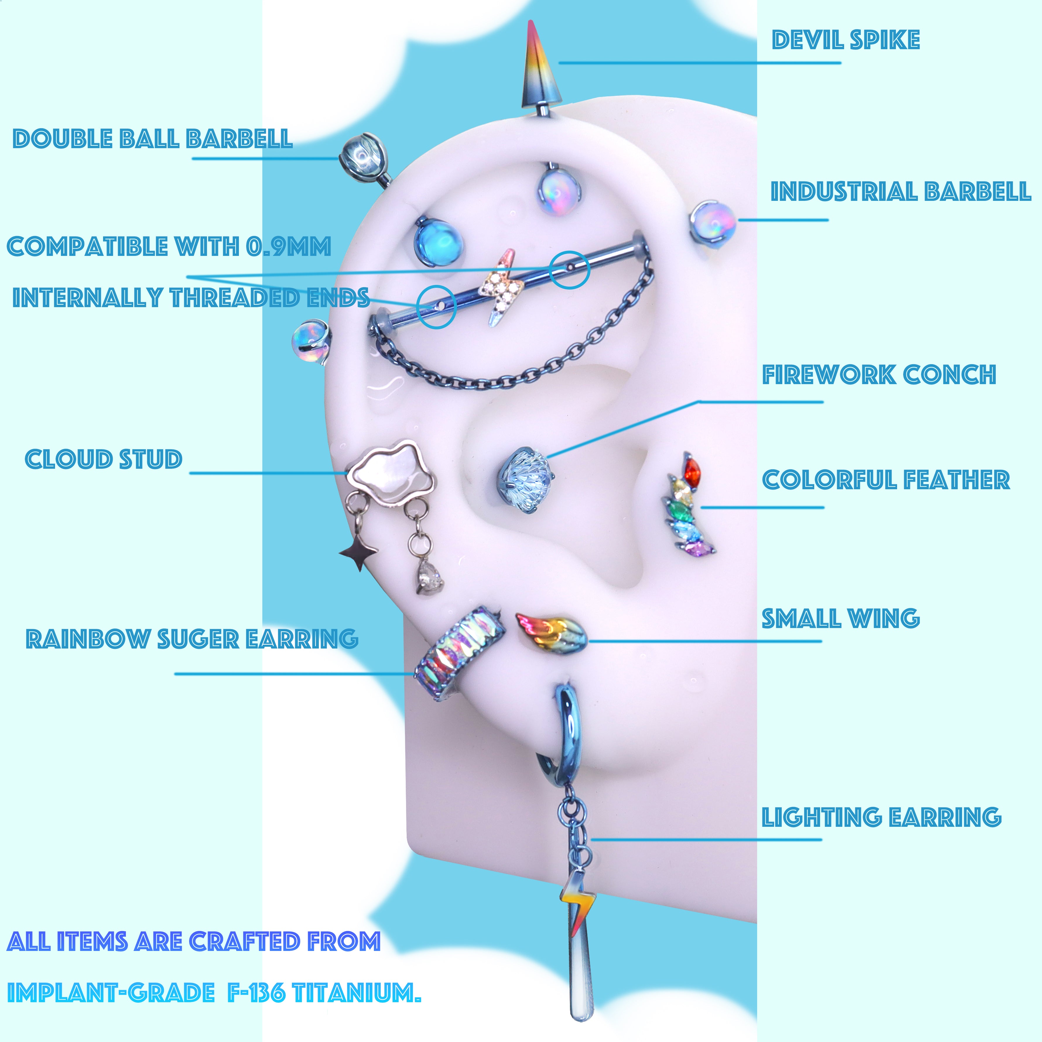 MLP Series Ear Accessories Set Curation