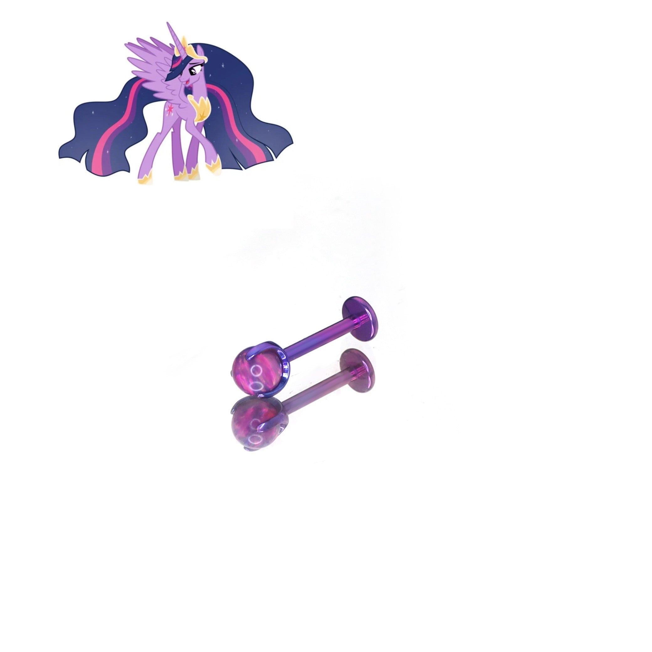 MLP Titanium Tongue - Lip Ear