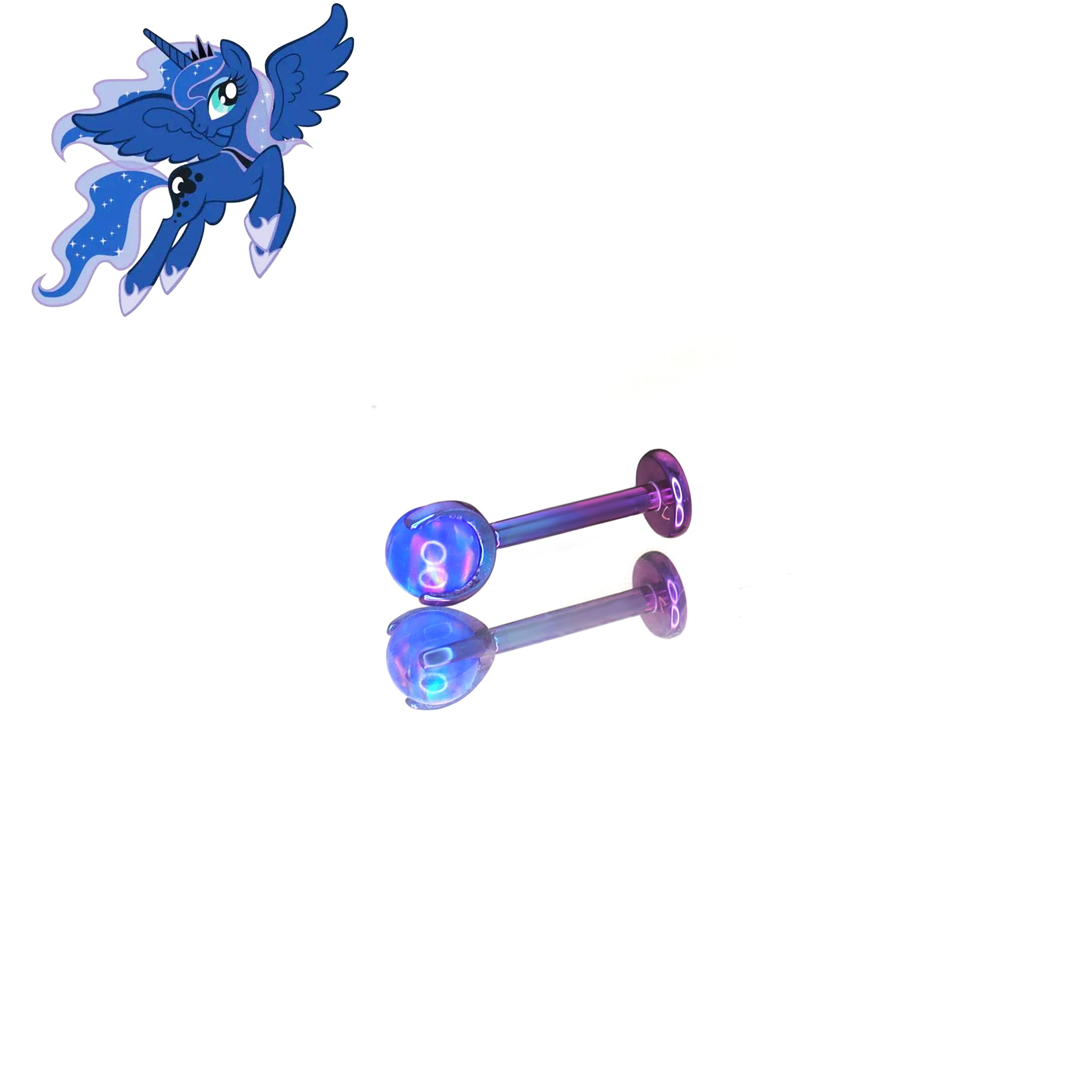 MLP Titanium Tongue - Lip Ear