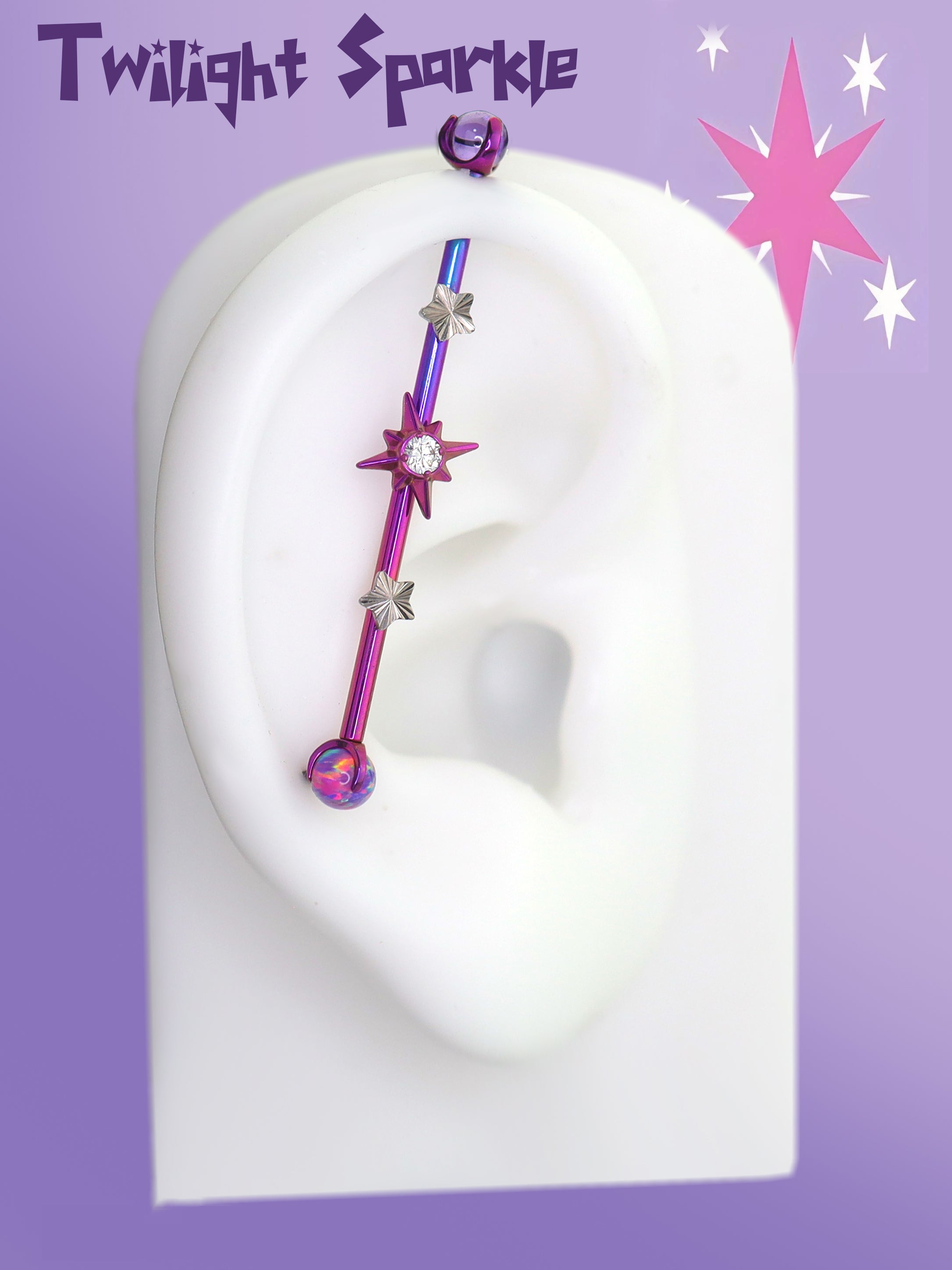 MLP Titanium Ear Climbers
