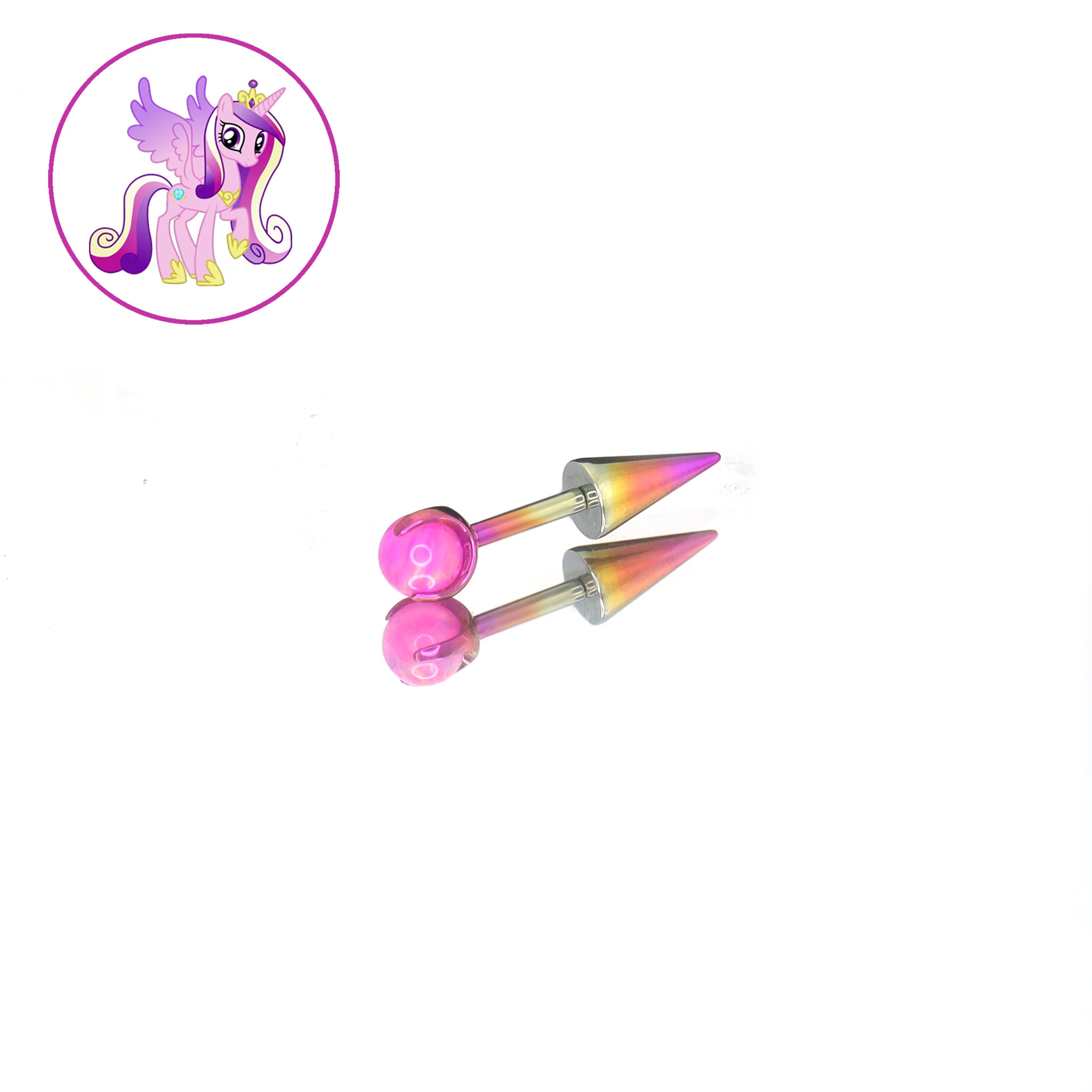 MLP Opal CZ Barbell - Ear