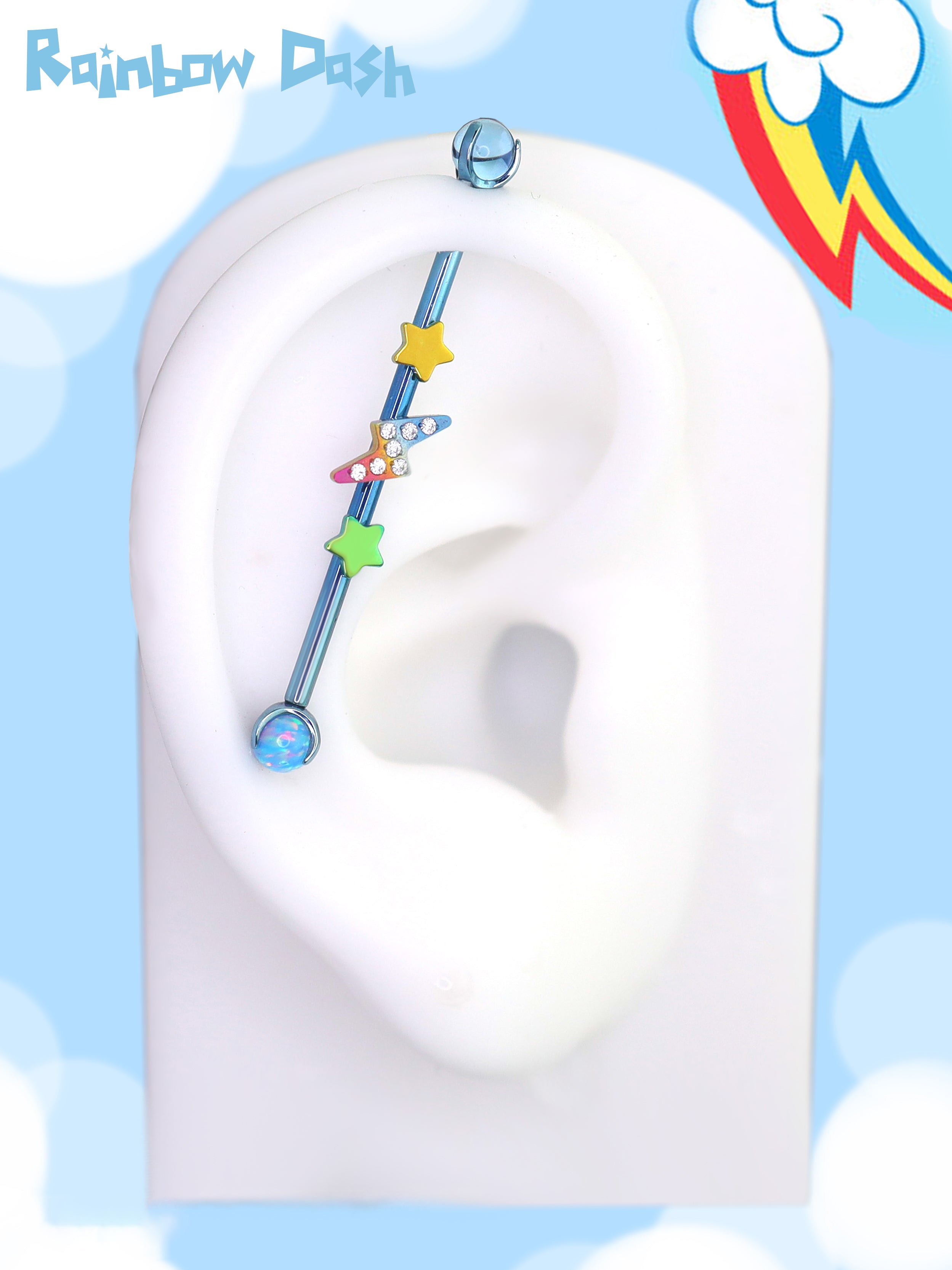 MLP Titanium Ear Climbers