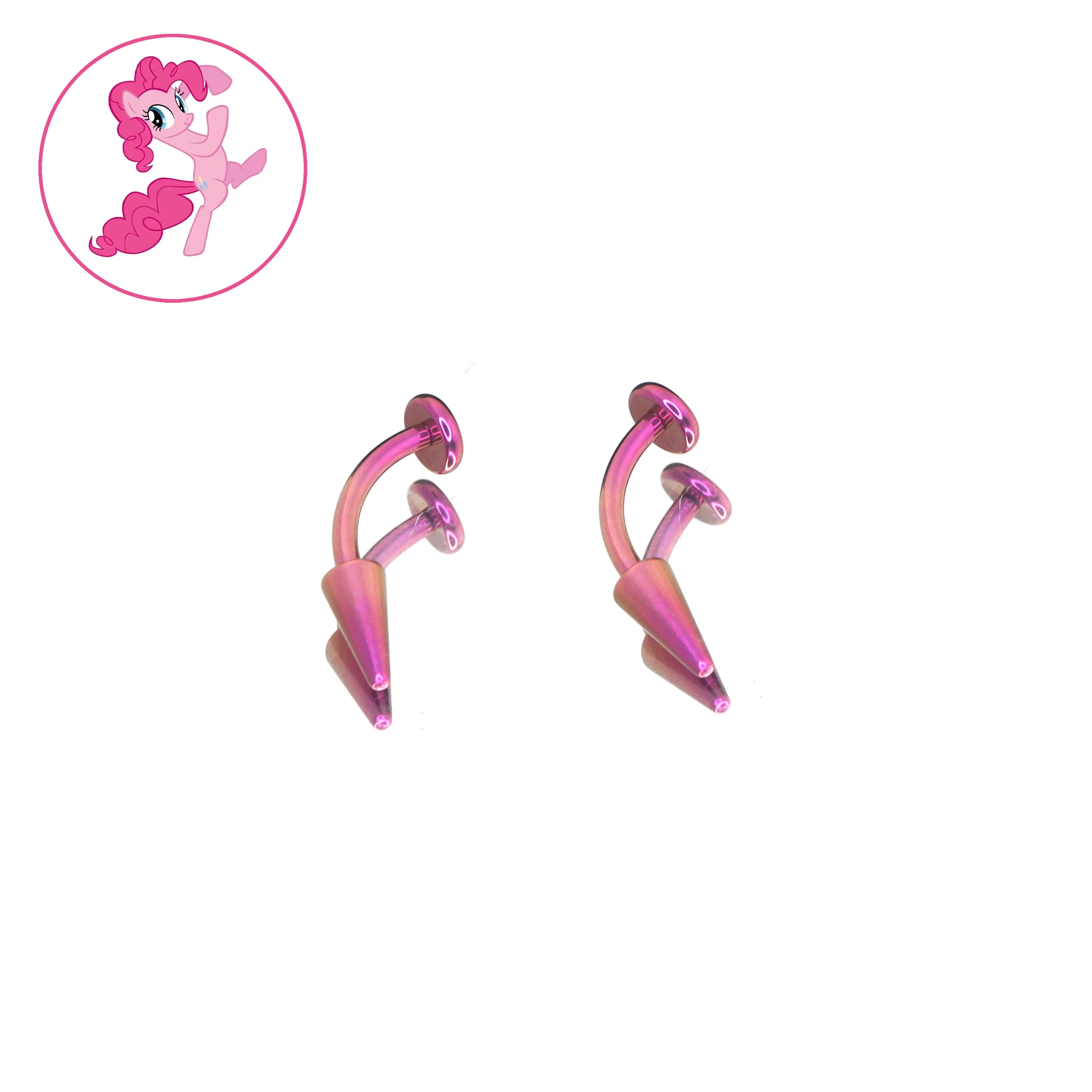 MLP Titanium Rook - eyebrow