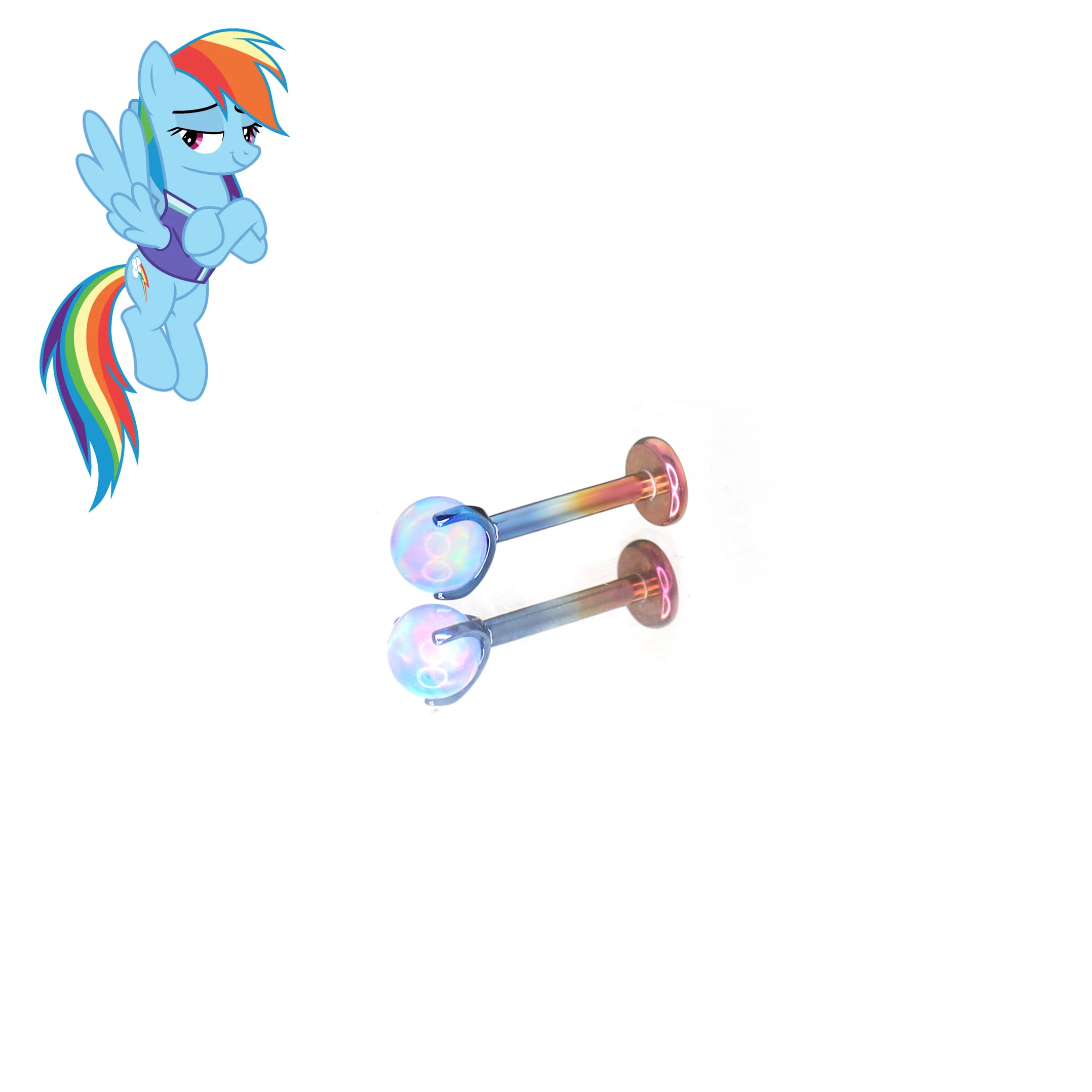 MLP Titanium Tongue - Lip Ear