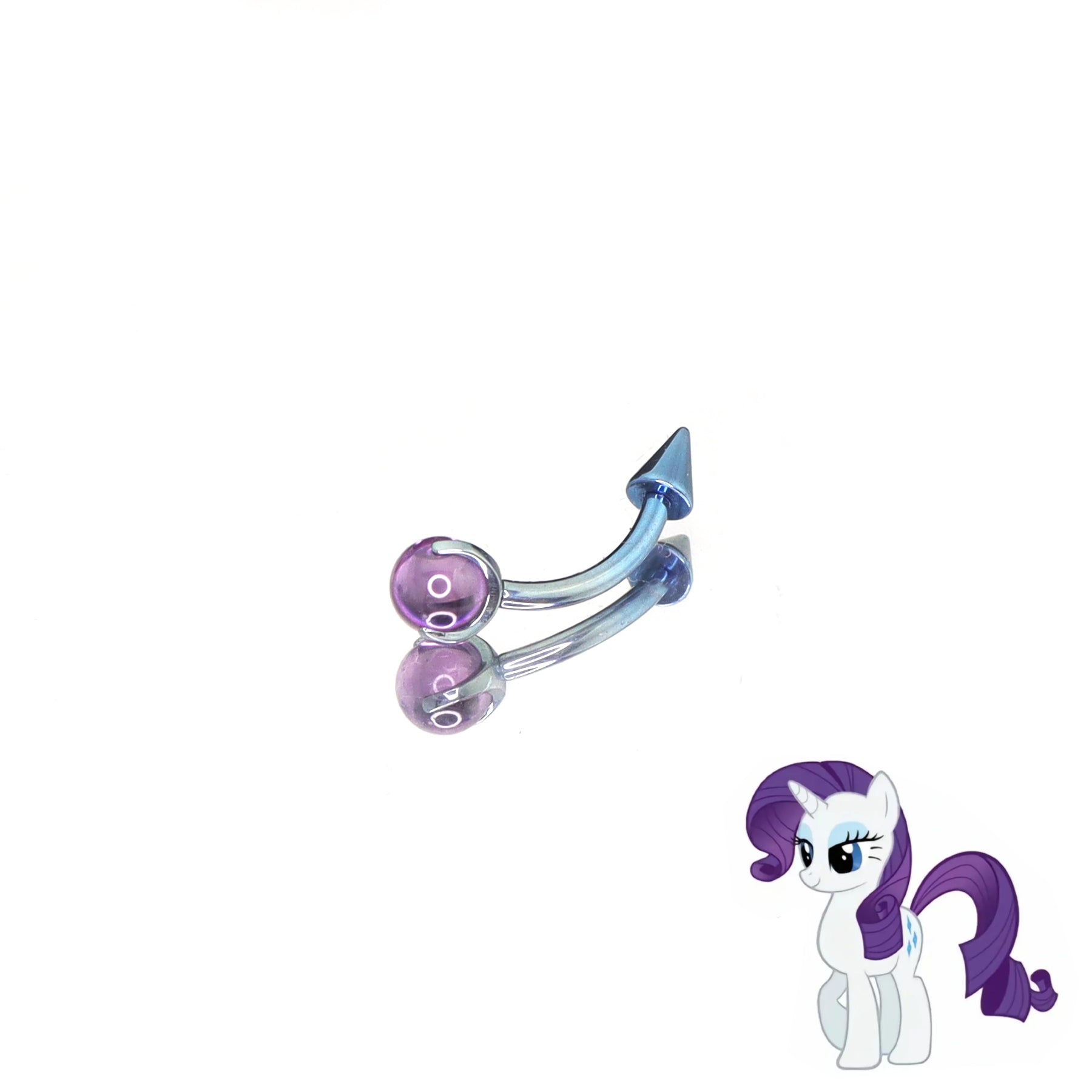 MLP Titanium Opal Rook - eyebrow