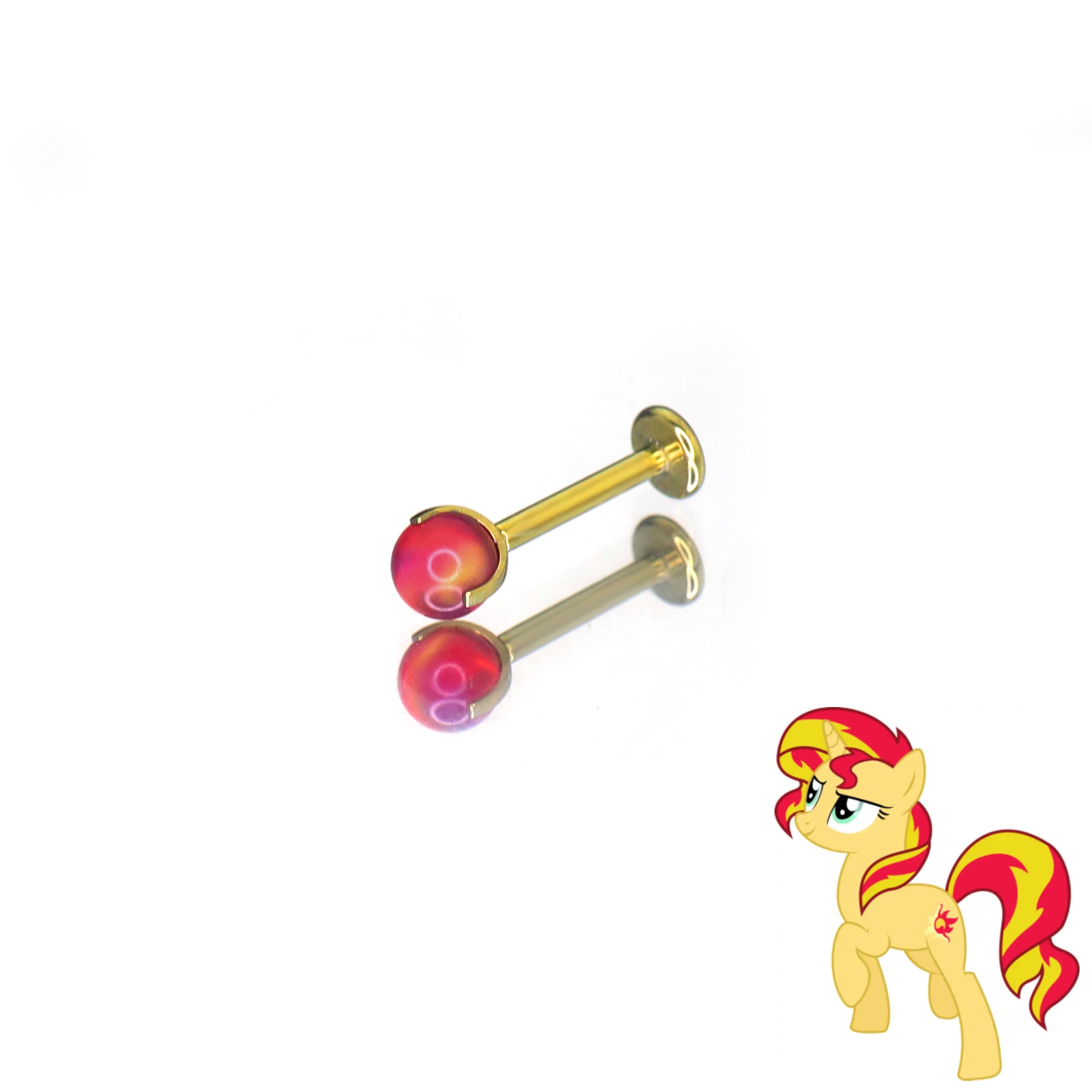 MLP Titanium Tongue - Lip Ear