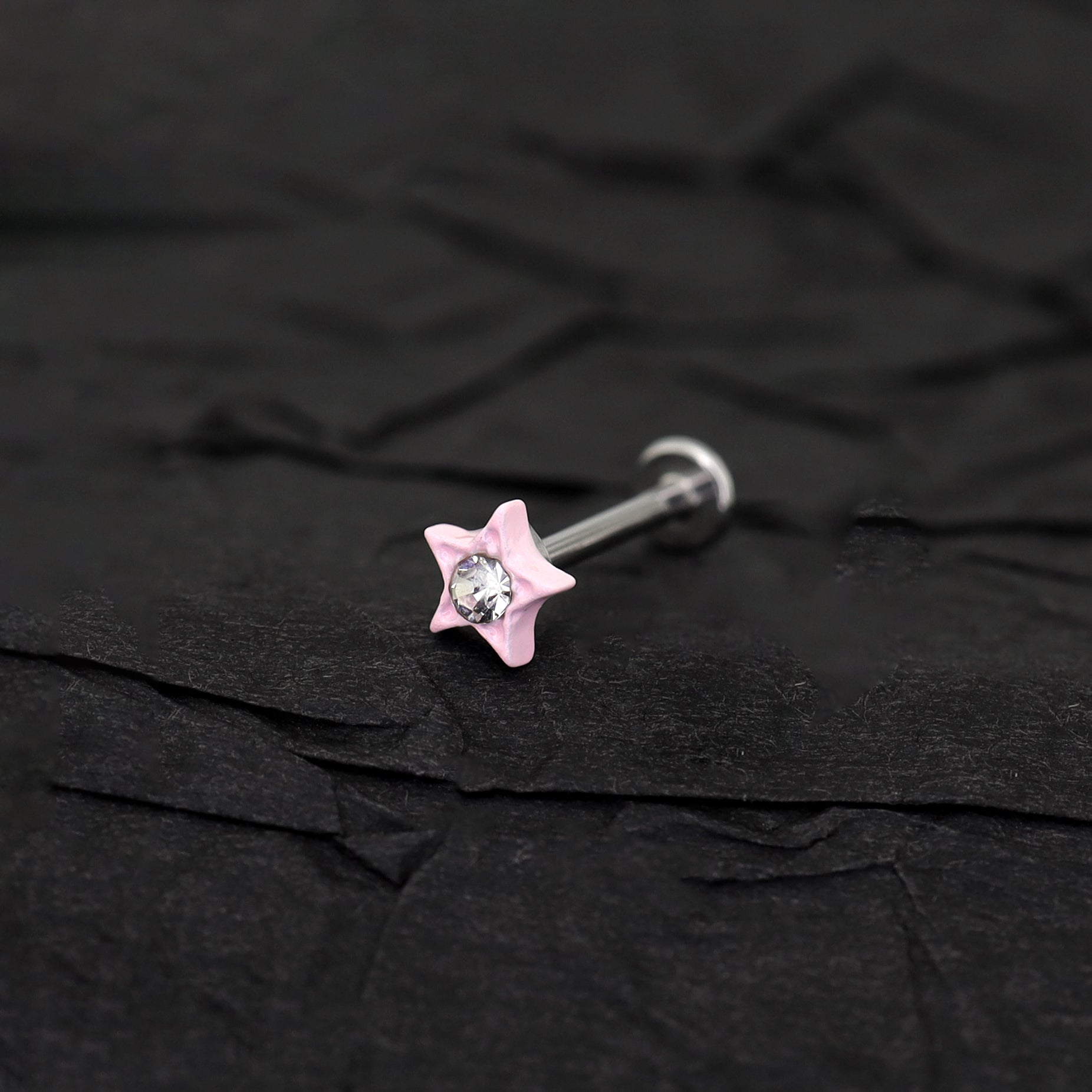 CZ & Resin Star Internally Threaded Stud ph1