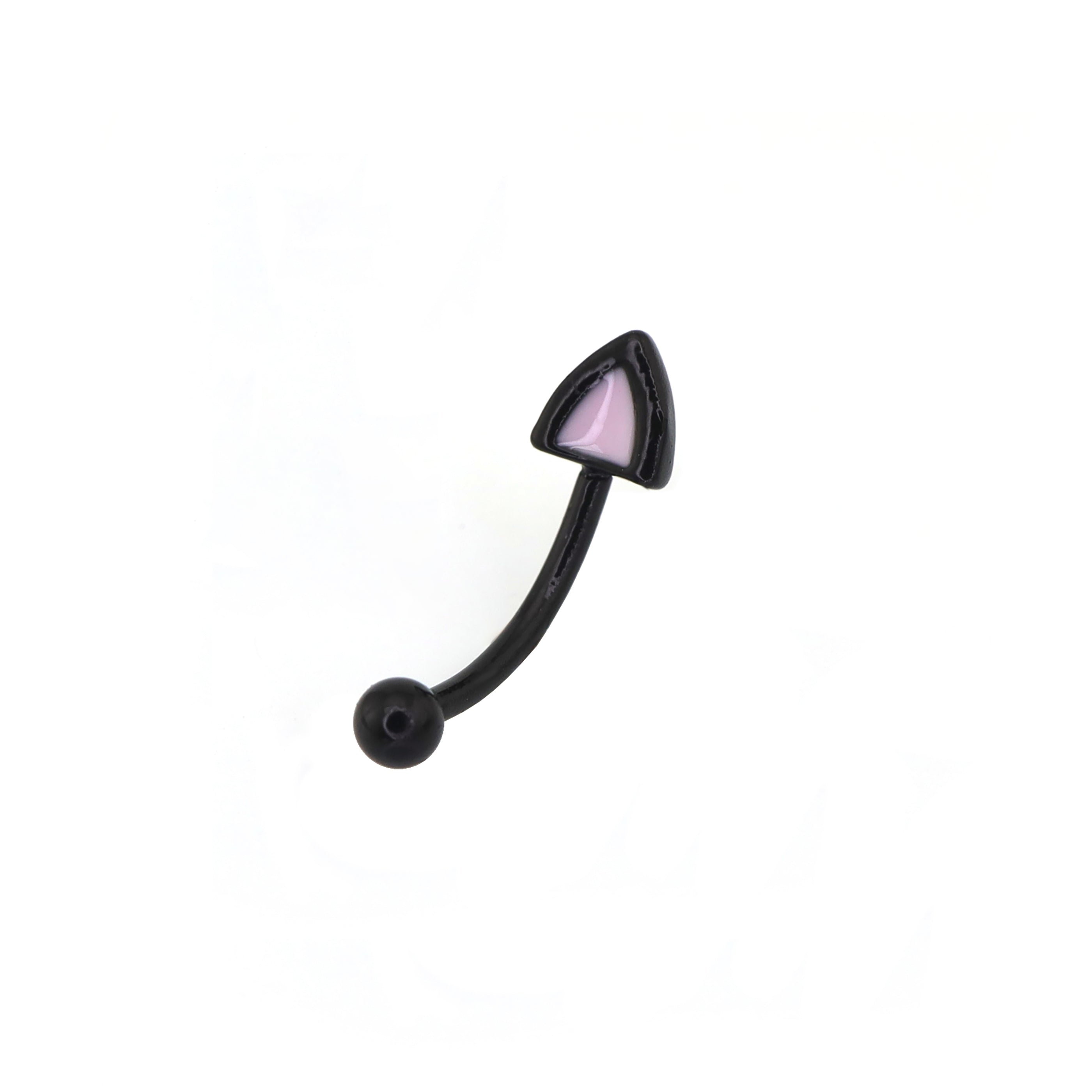 Colorful Cat Ear stainless steel Rook Stud ph1