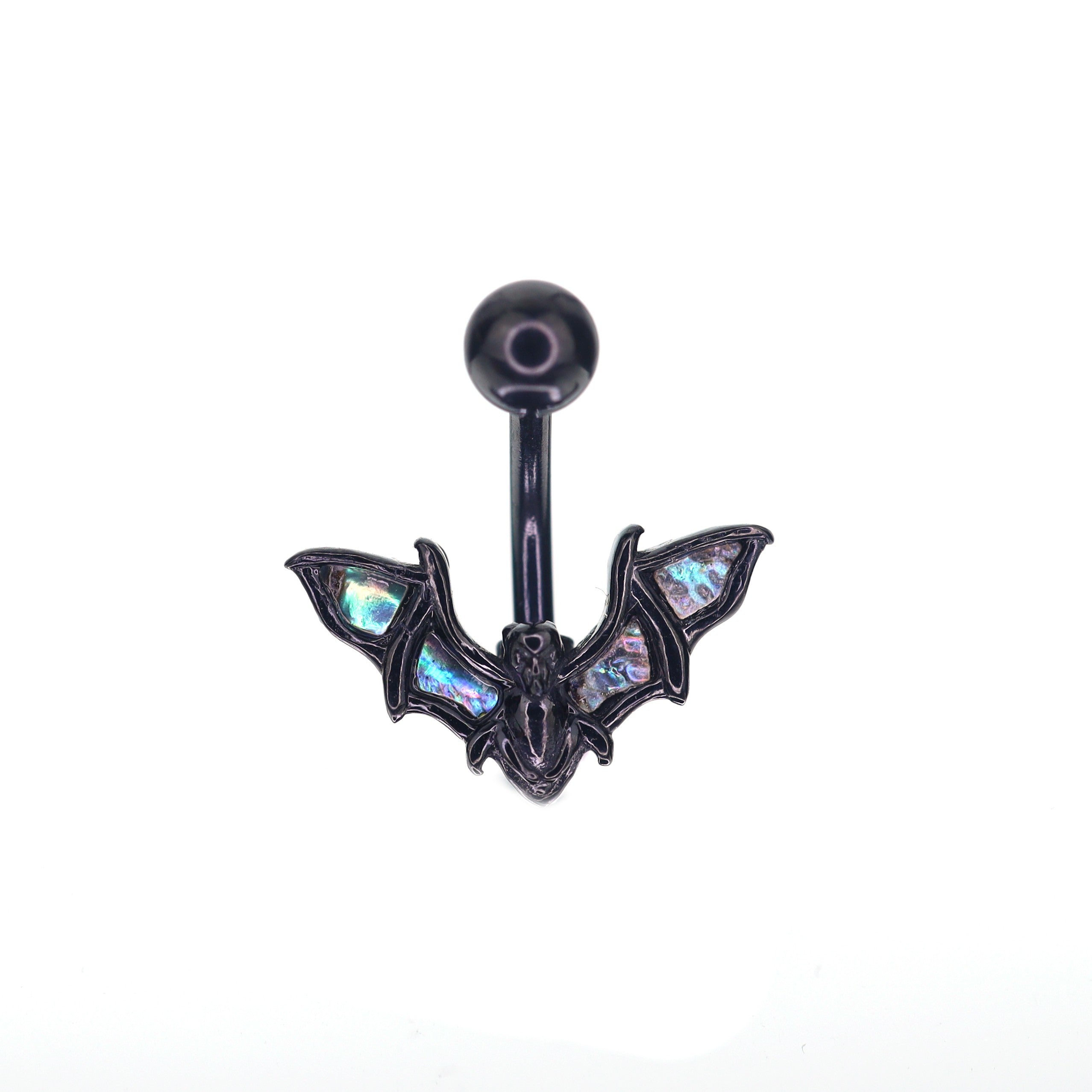 Black Bat wings belly Rings