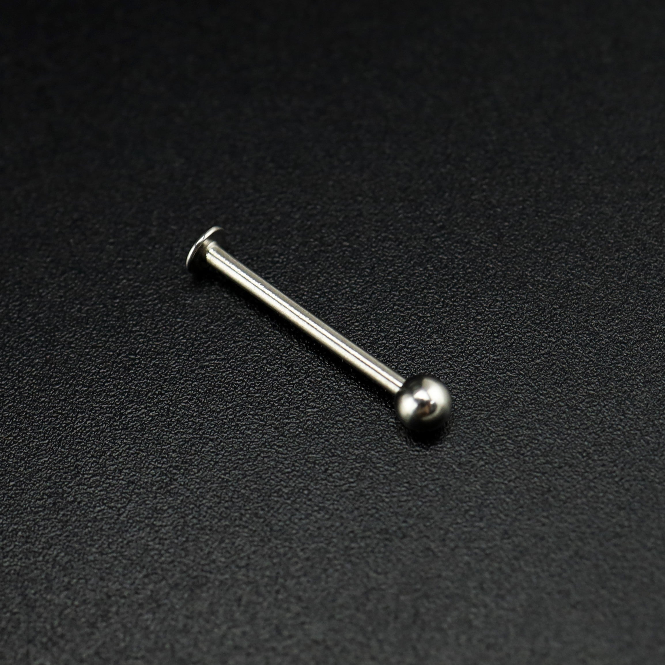 6PCS Flat Back stainless steel tongue stud Set