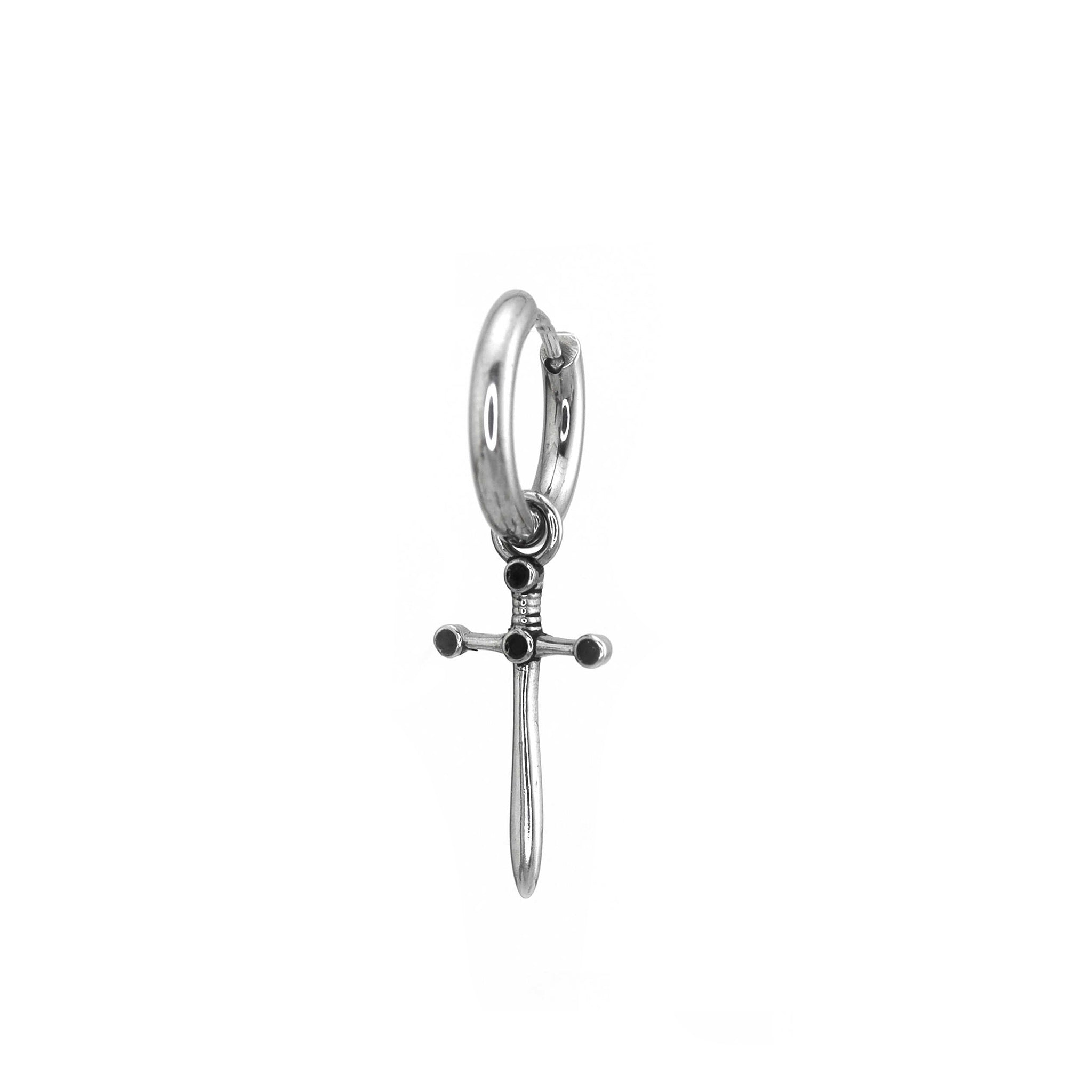 Minimalist Dagger Stainless Steel Earrings ph2