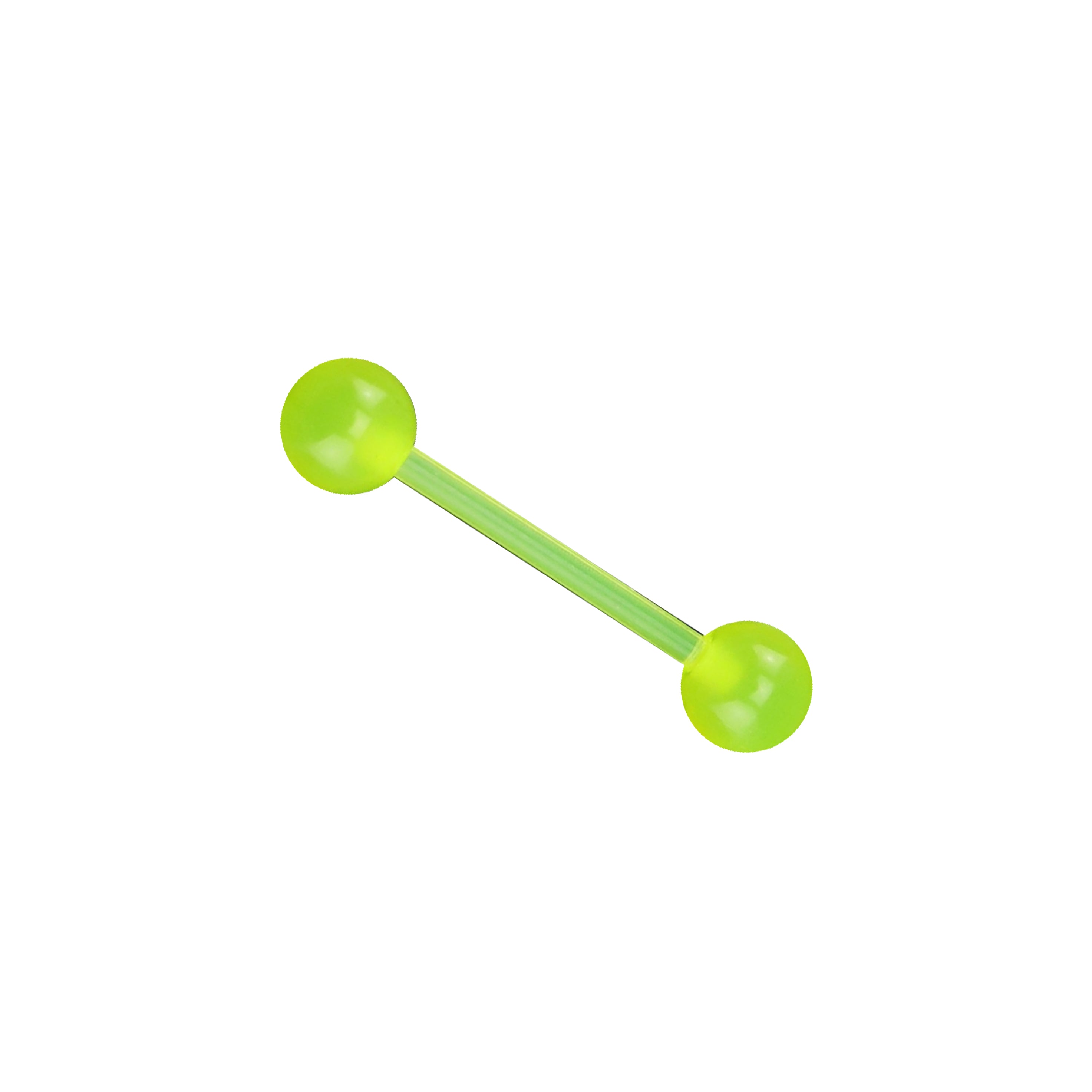 8PCS Glow in the Dark Acrylic barbell studs Set