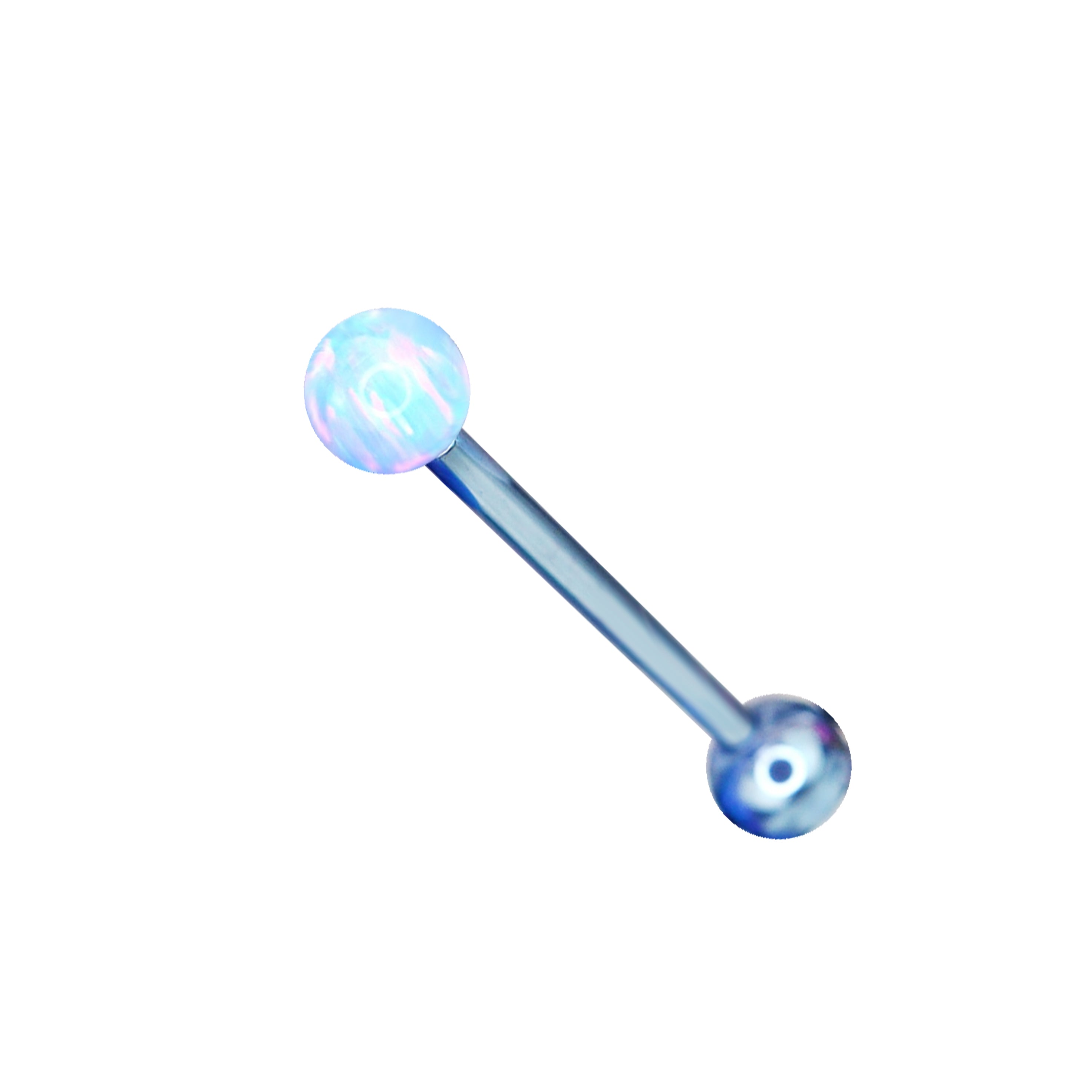 Opal Ball Internally Threaded Titanium barbell studs